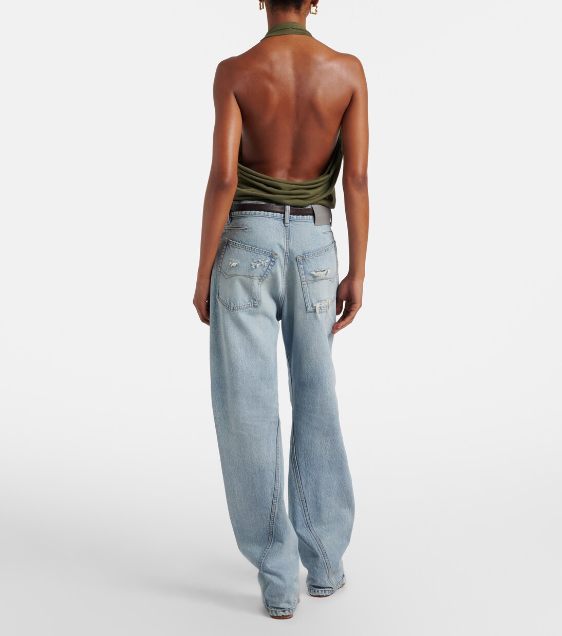 Frayed tapered jeans | Balenciaga