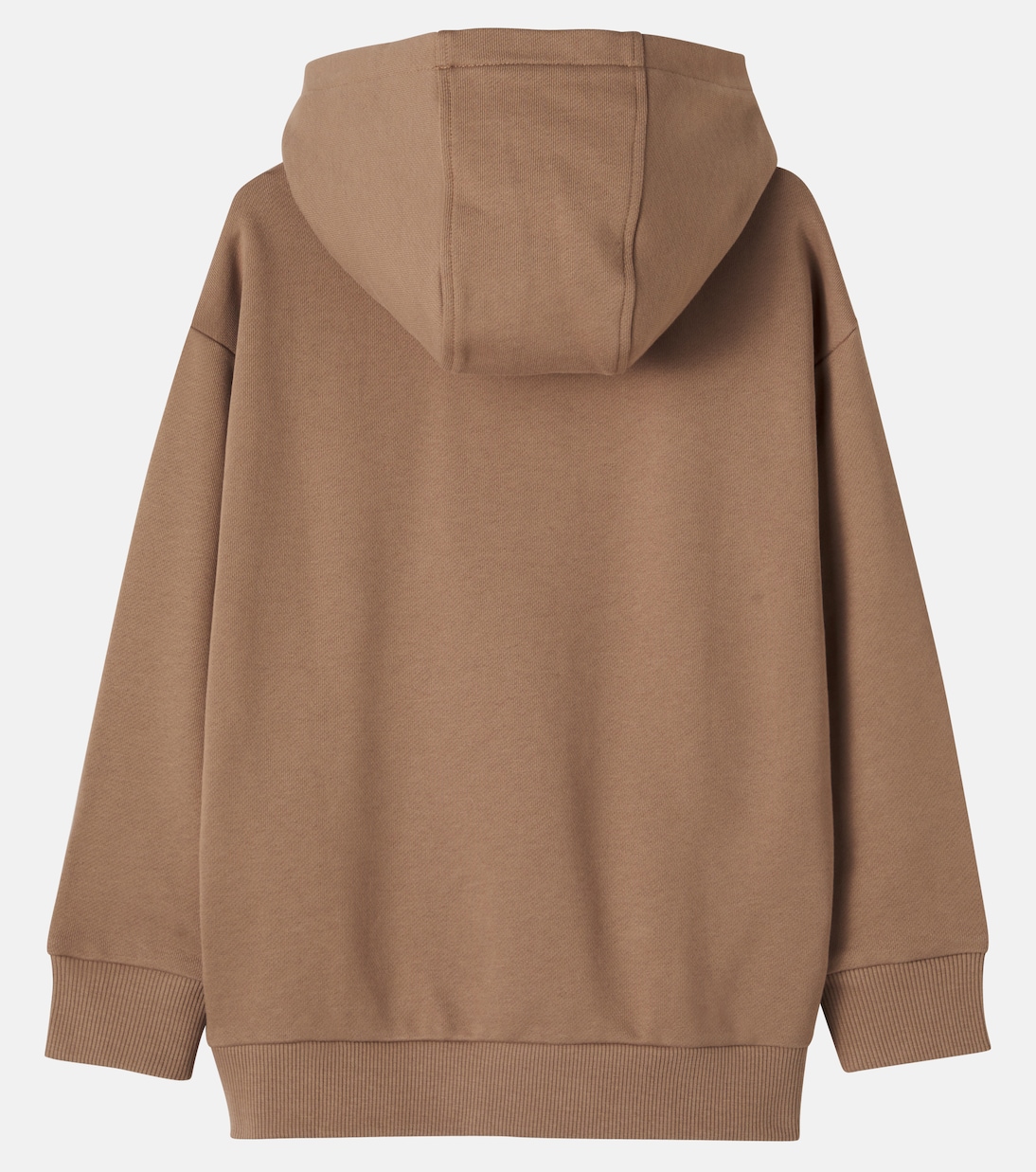 Logo cotton jersey hoodie | Versace Kids