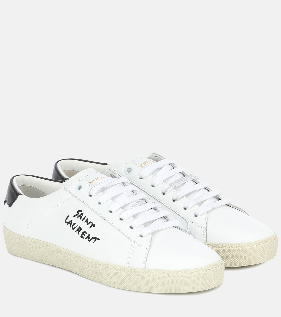 Court Classic SL/06 leather sneakers | Saint Laurent