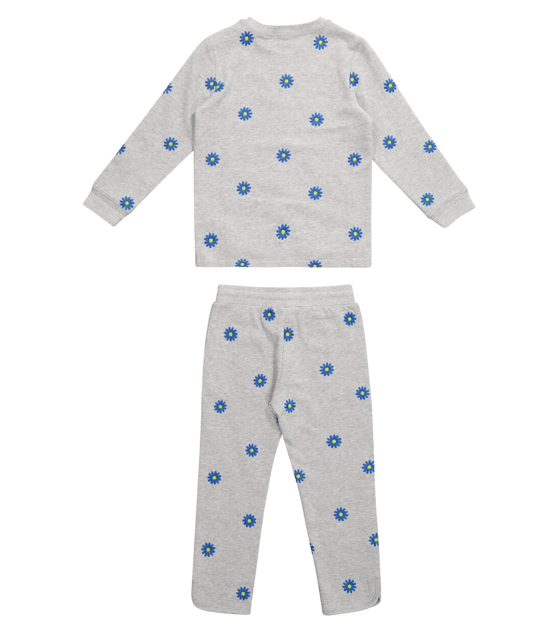 Ensemble sweat-shirt et pantalon en coton à fleurs | Stella McCartney Kids