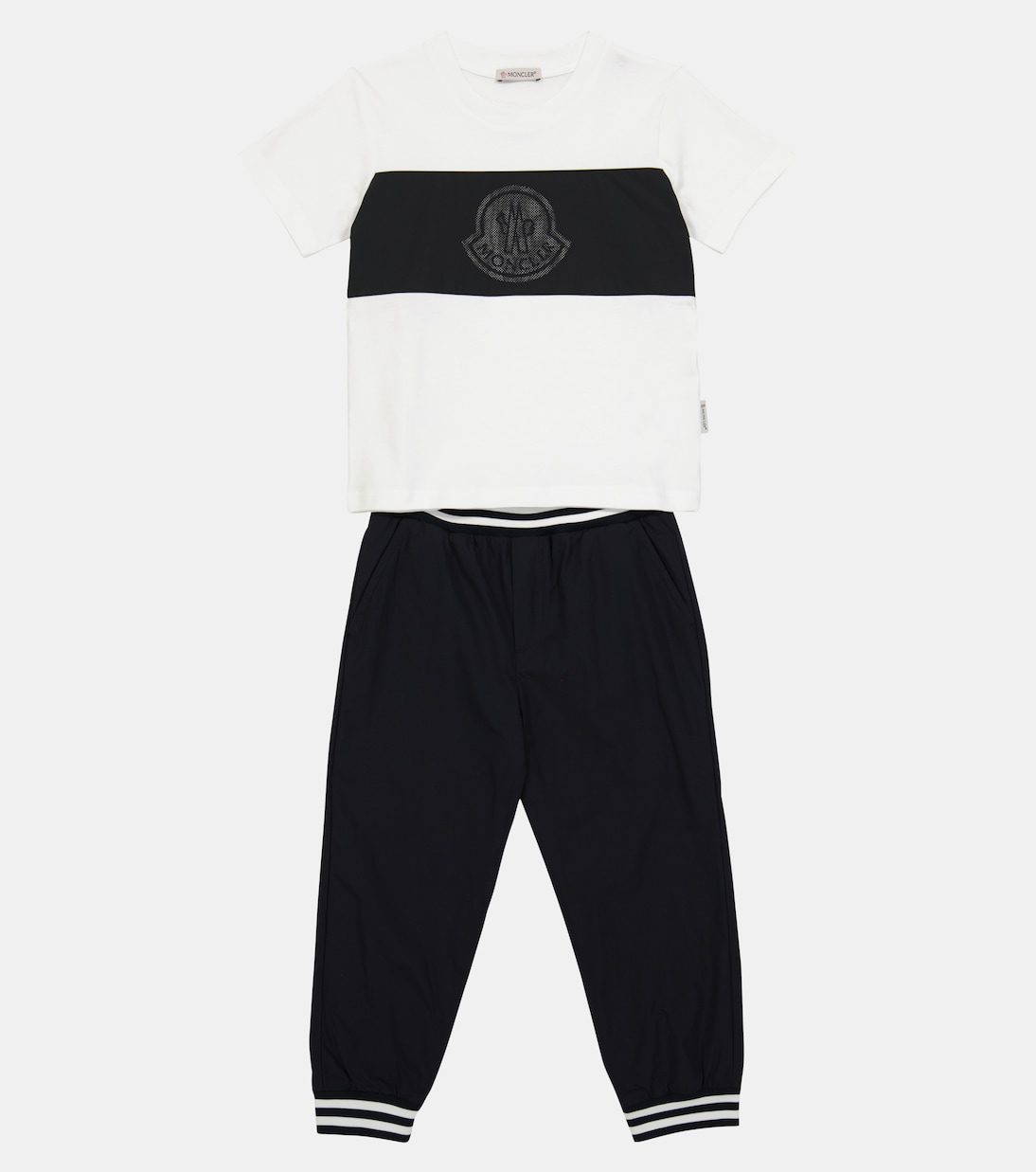Logo-printed cotton T-shirt | Moncler Enfant