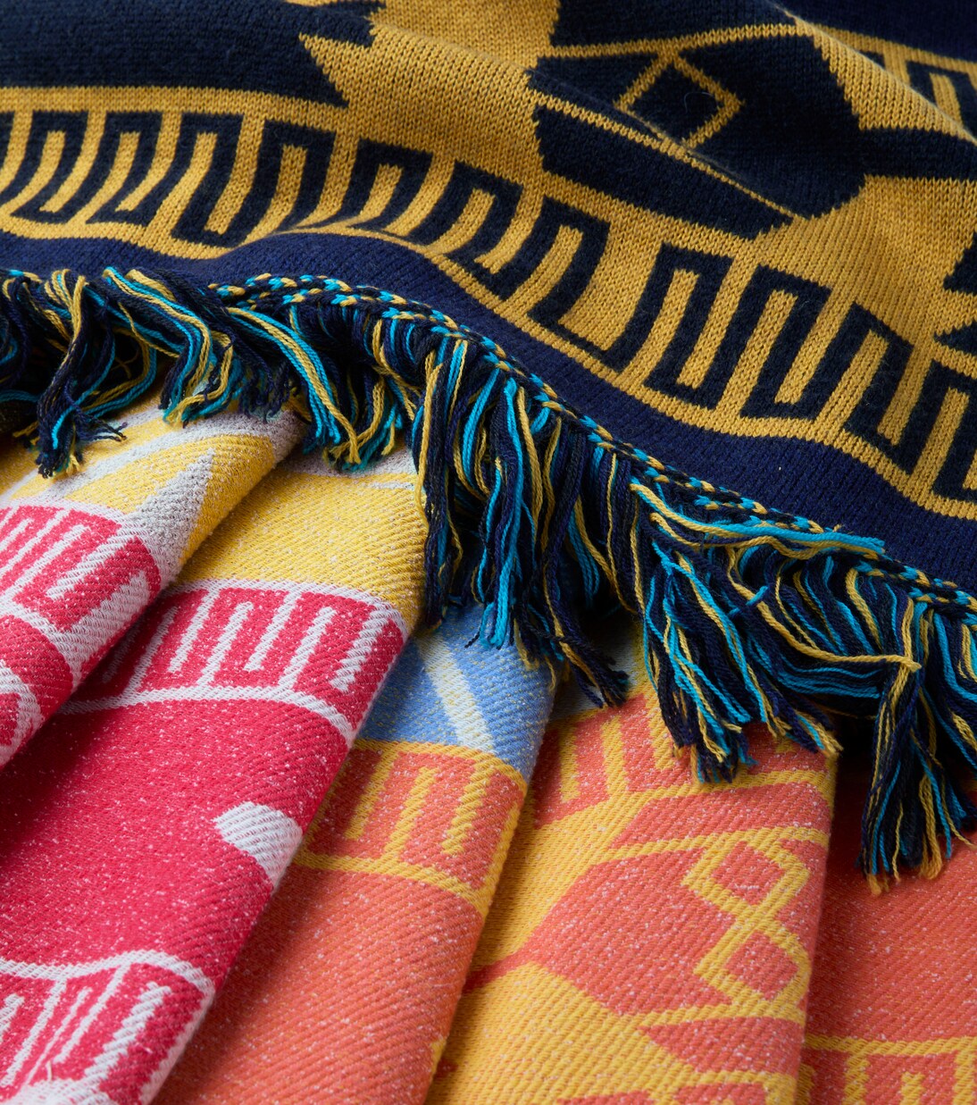 Cotton-blend beach towel | Alanui