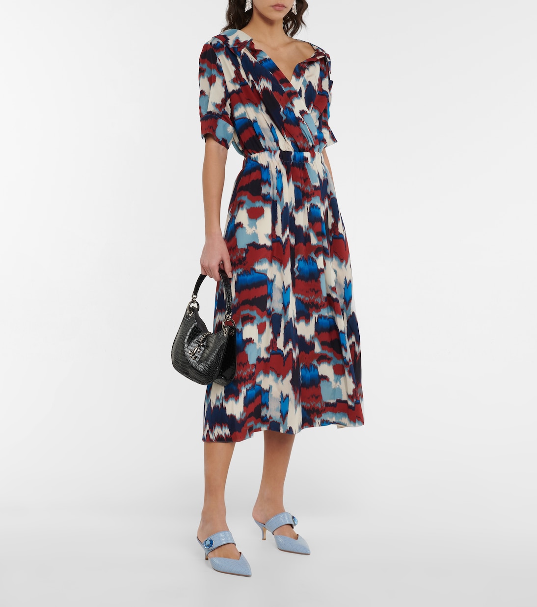 Mules Lola 45 en cuir embossé | Malone Souliers