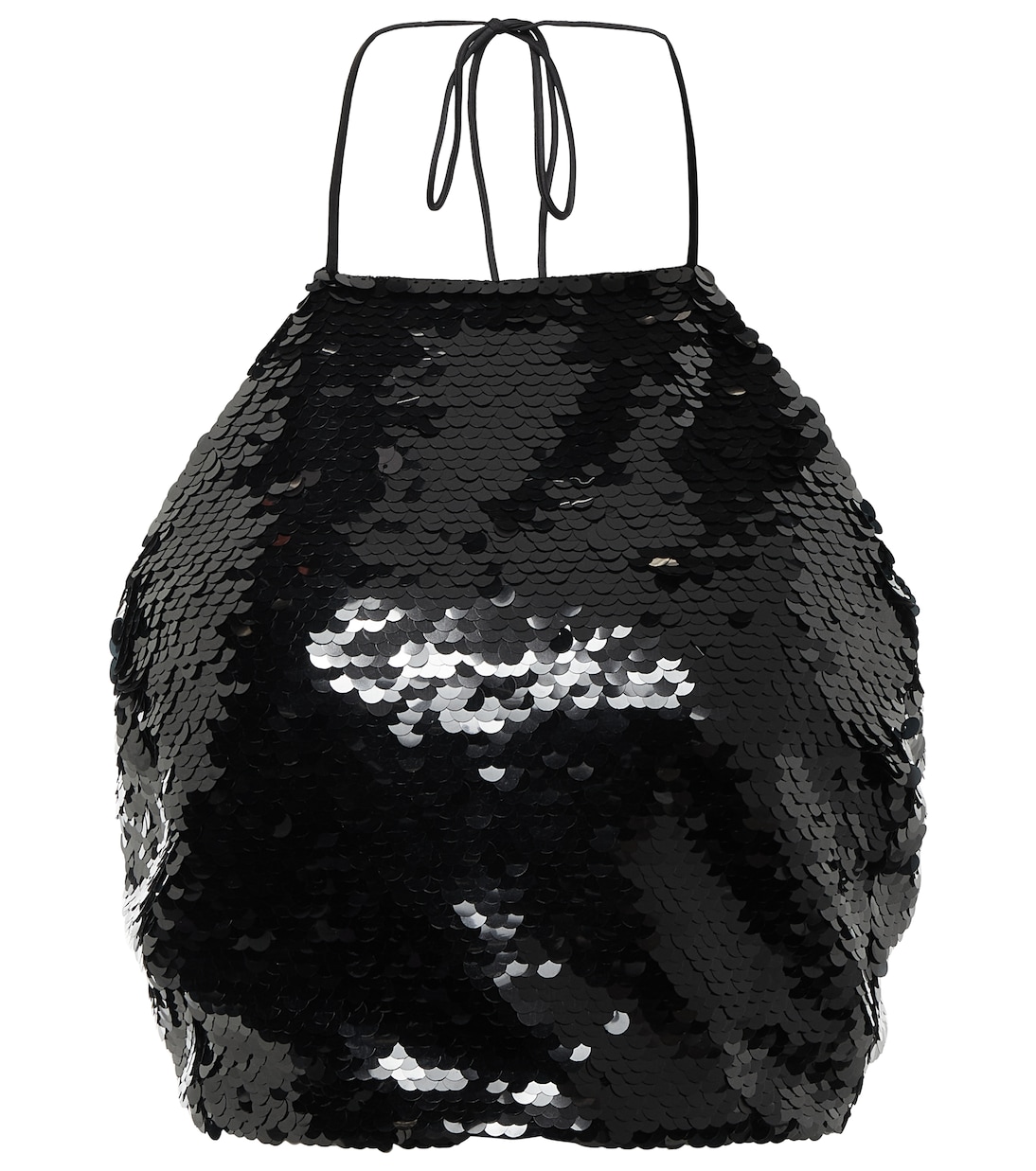 Cropped-Top mit Pailletten | Magda Butrym