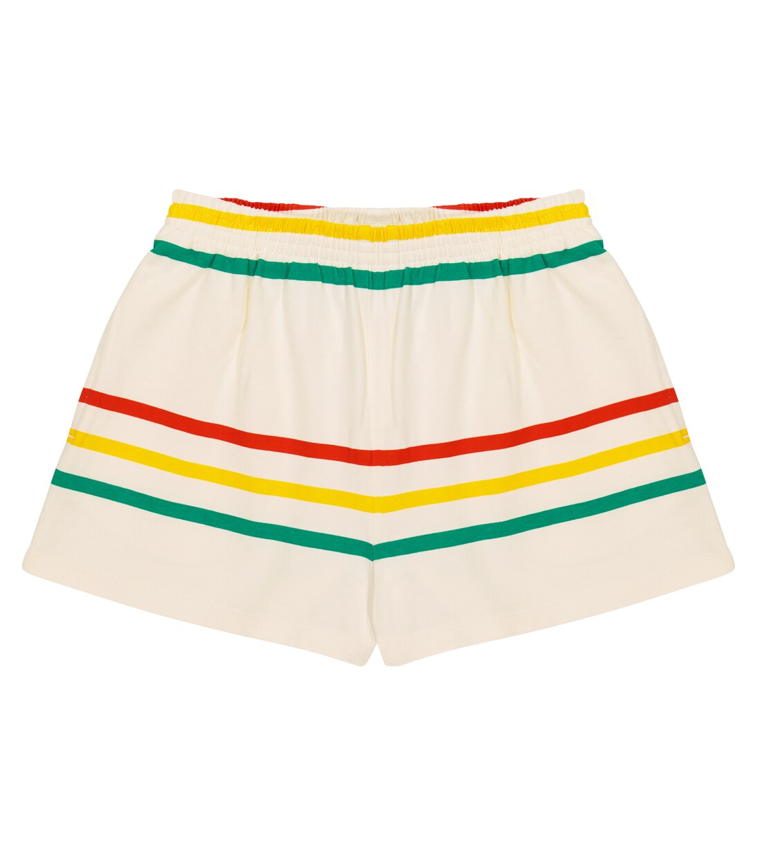 Poodle striped cotton shorts | The Animals Observatory