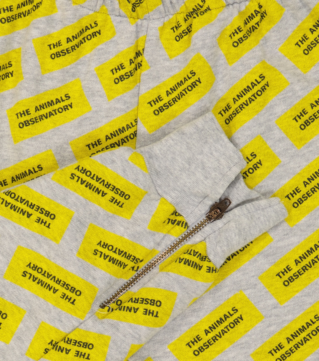 Panther printed cotton sweatpants | The Animals Observatory