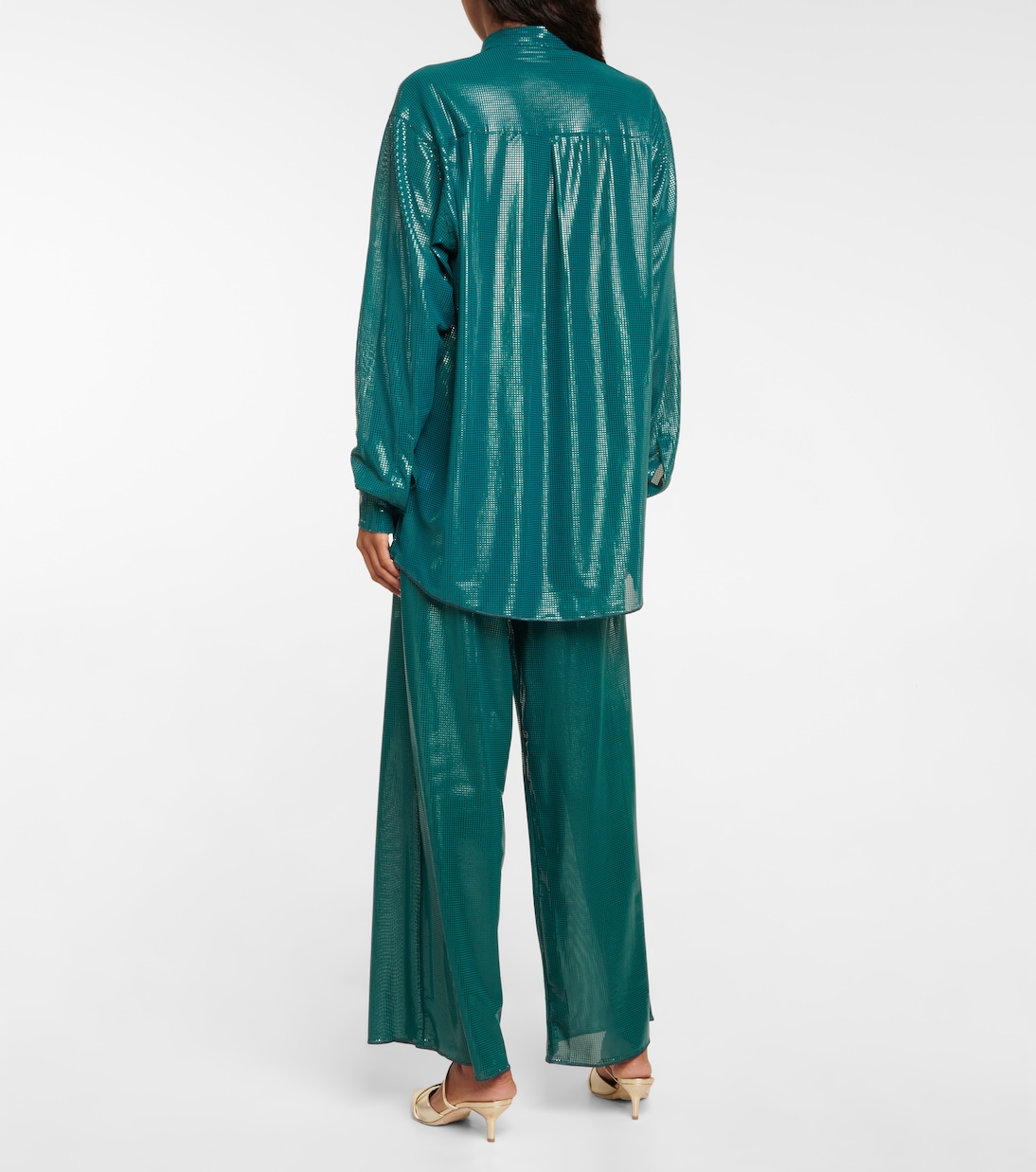 Hemd aus Lamé | Oséree