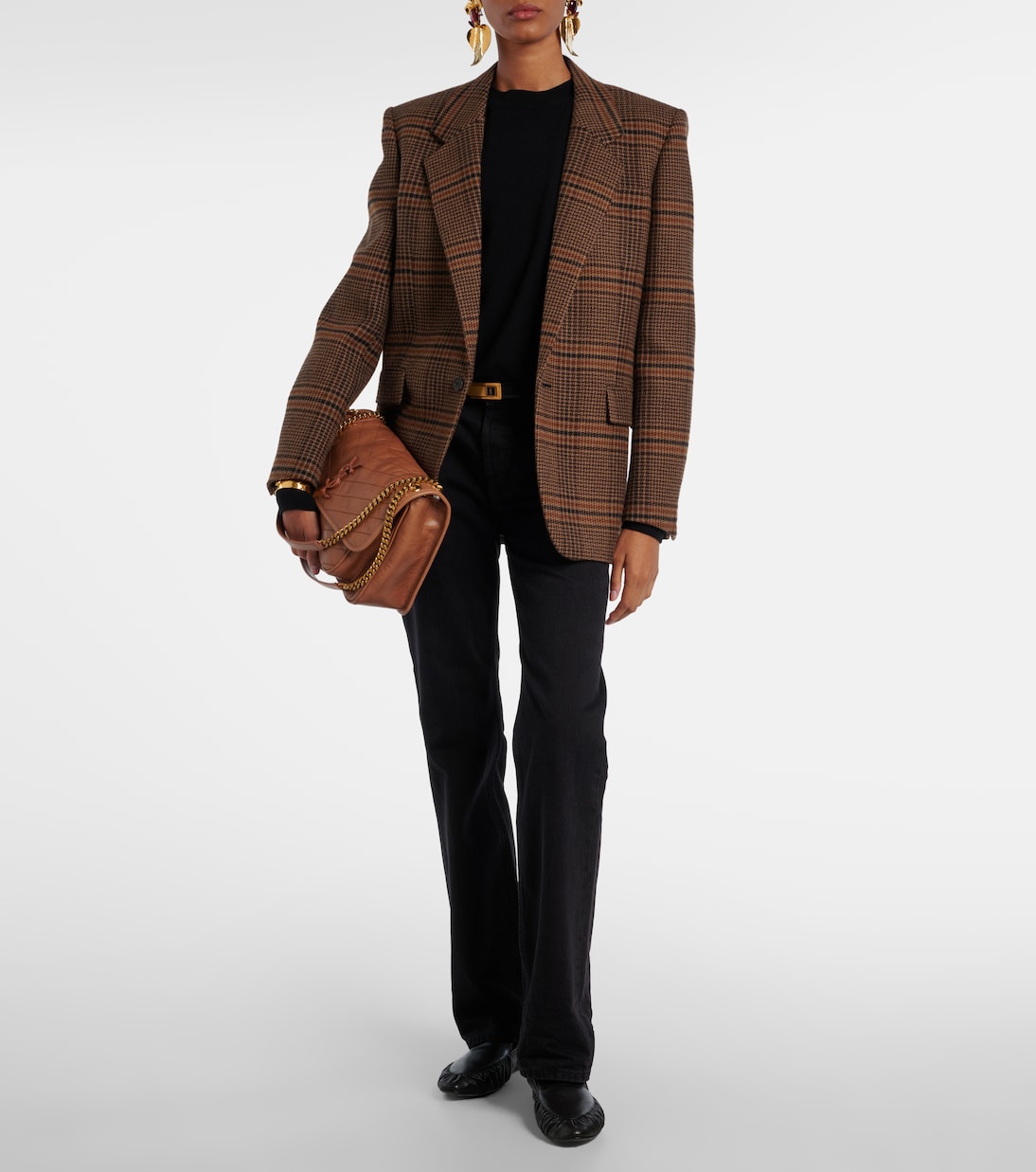 Borsa a spalla Niki Medium in pelle | Saint Laurent