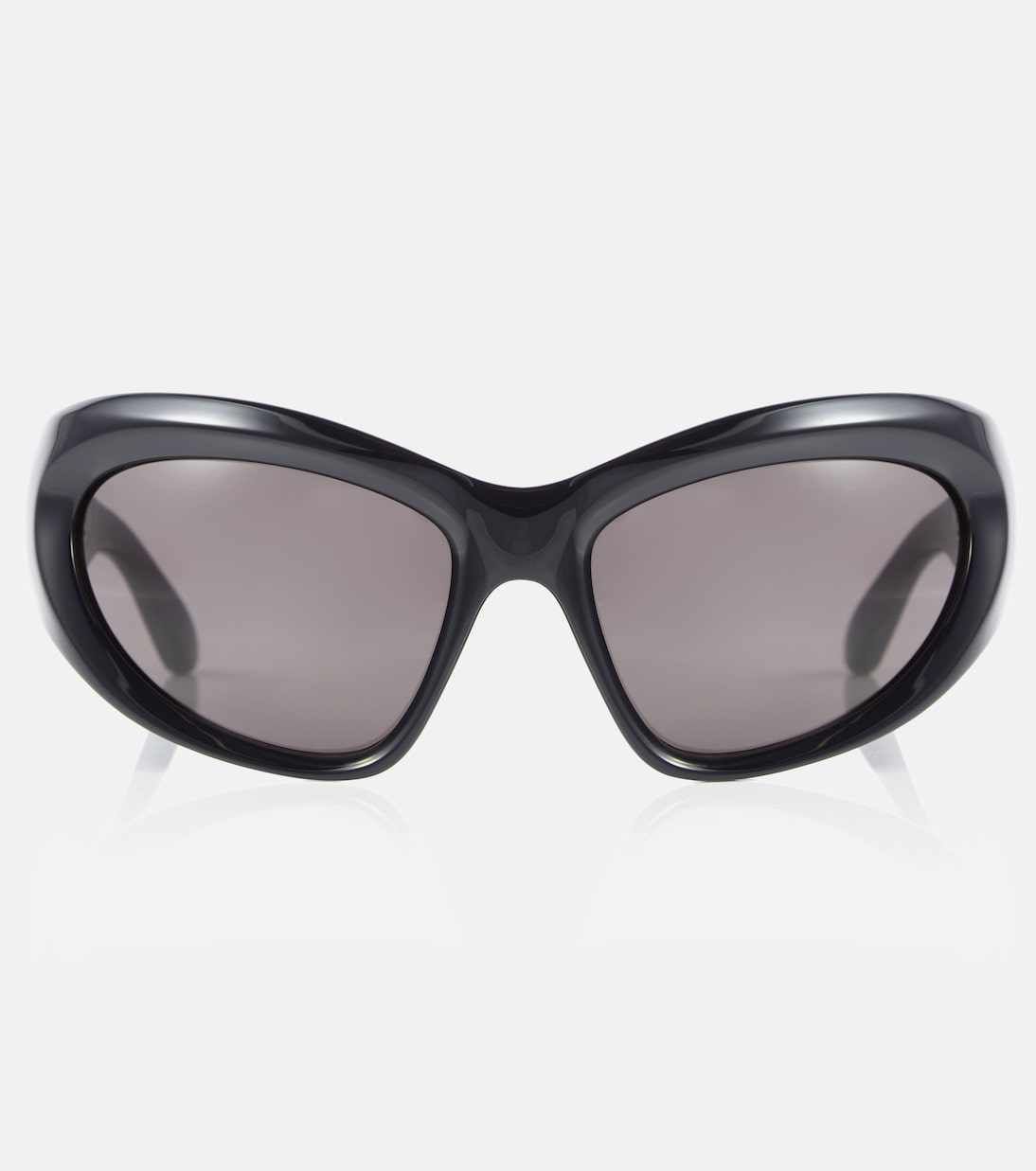 Ovale Sonnenbrille Wrap | Balenciaga