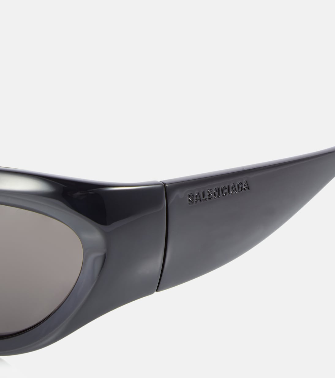 Ovale Sonnenbrille Wrap | Balenciaga