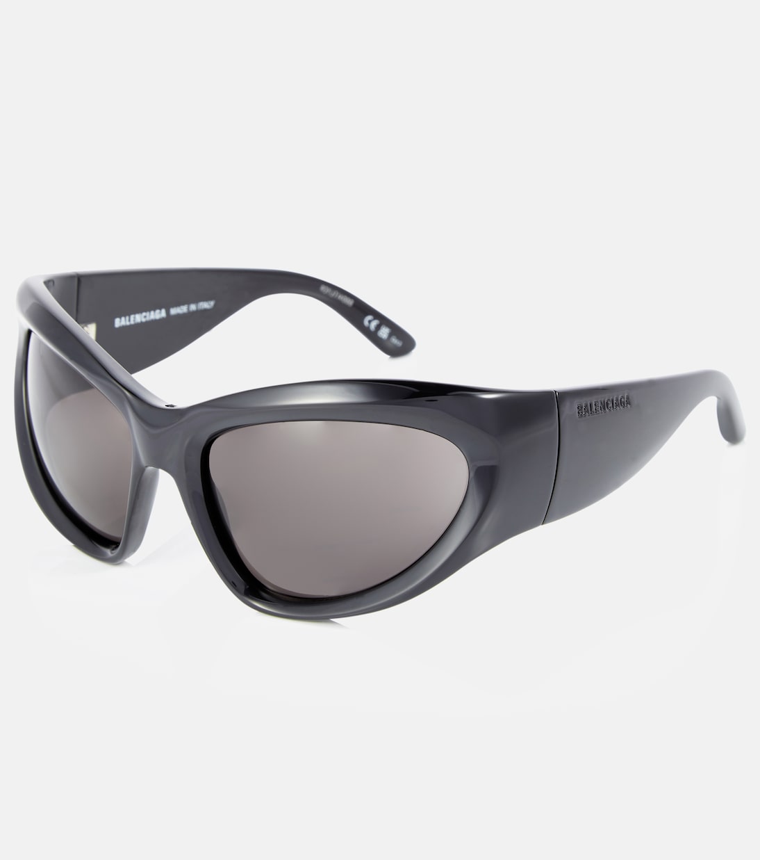 Ovale Sonnenbrille Wrap | Balenciaga