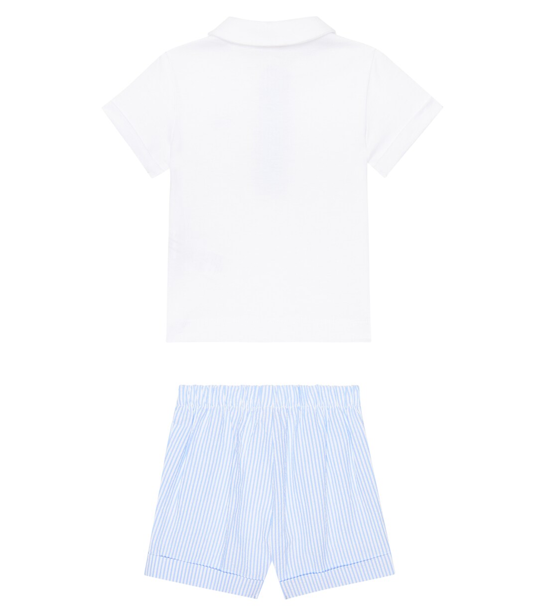 Baby Set aus Polohemd und Shorts | Il Gufo