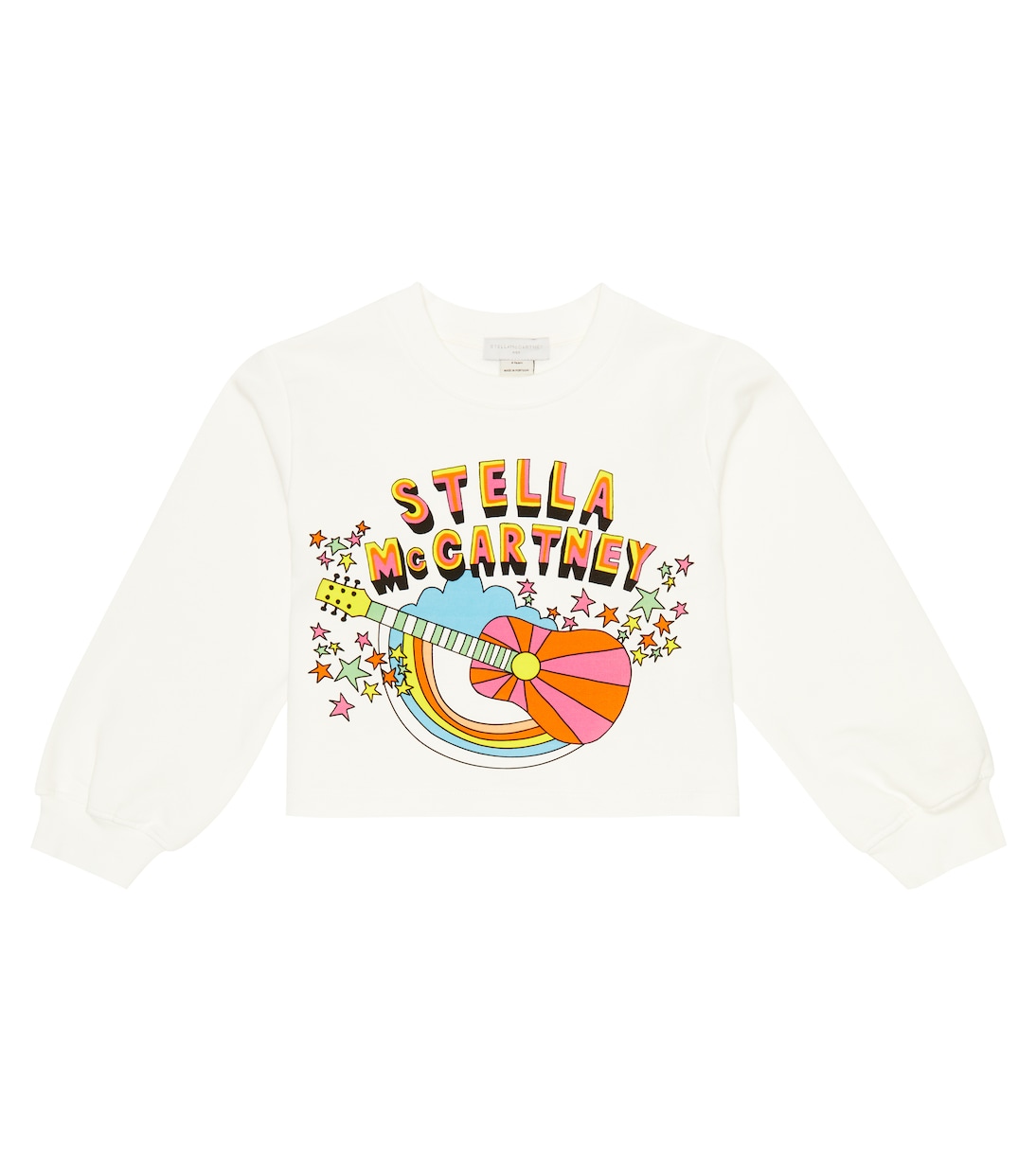 Sweat-shirt imprimé en coton | Stella McCartney Kids