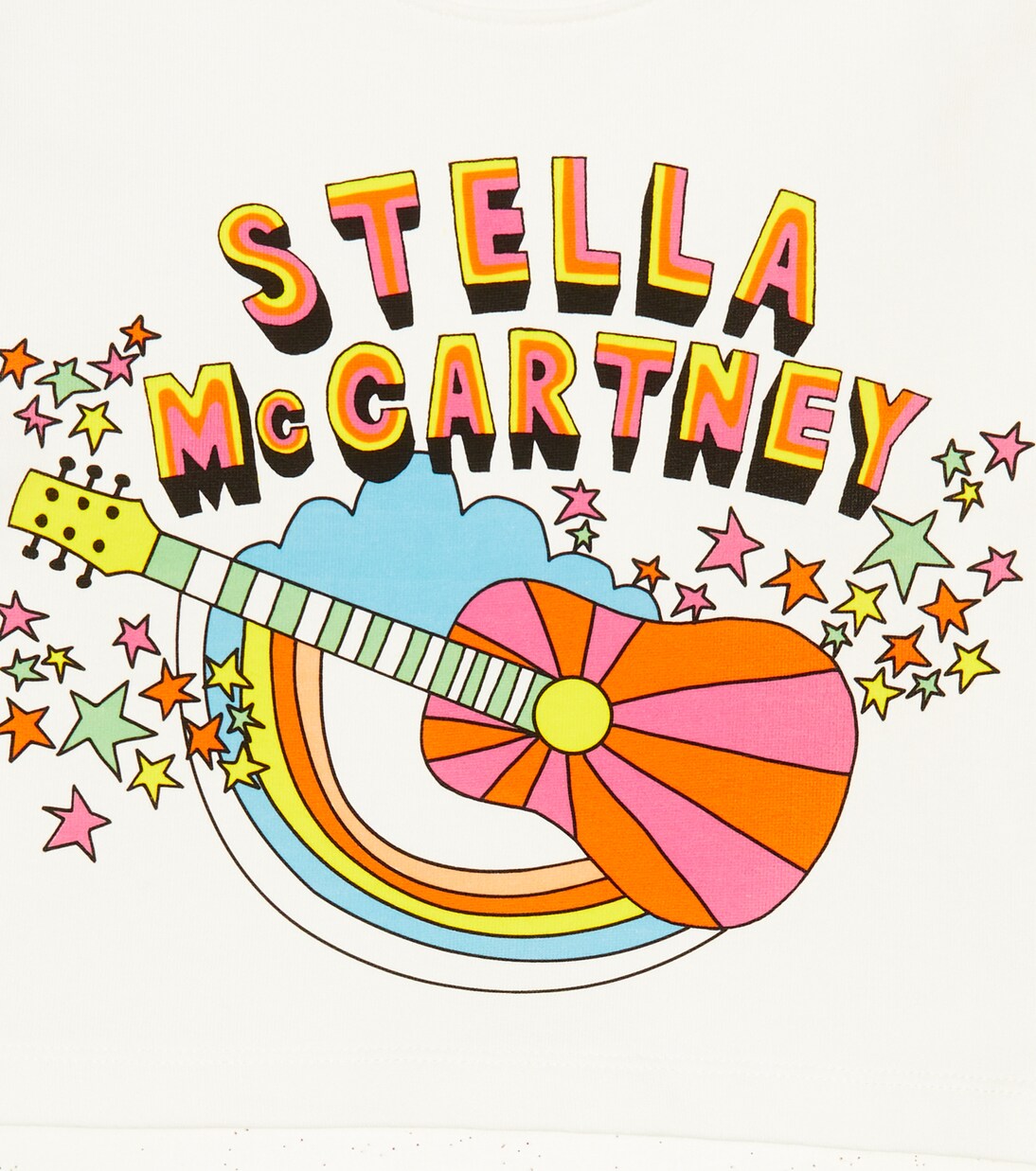 Sweat-shirt imprimé en coton | Stella McCartney Kids