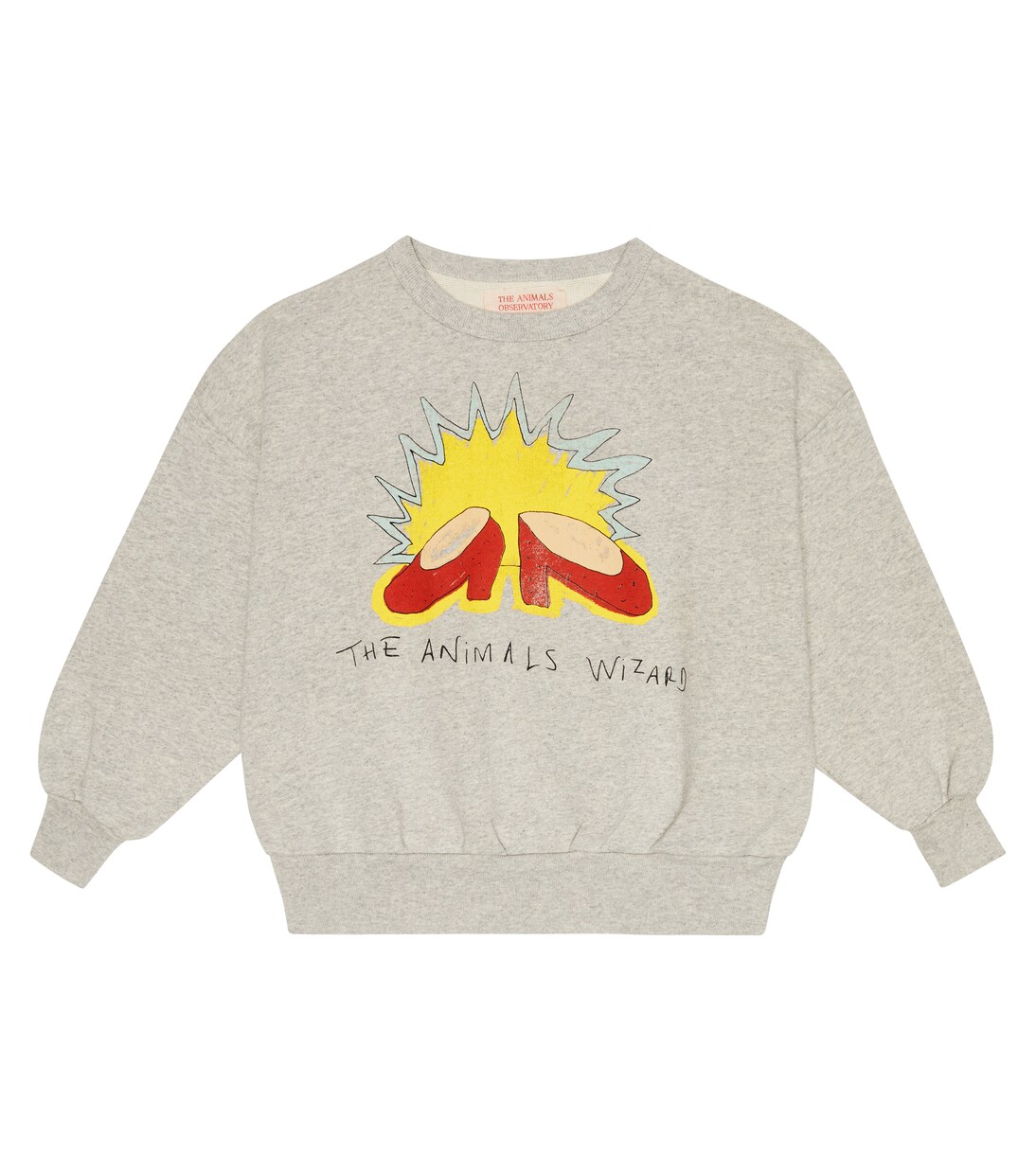 Sweat-shirt imprimé en coton | The Animals Observatory
