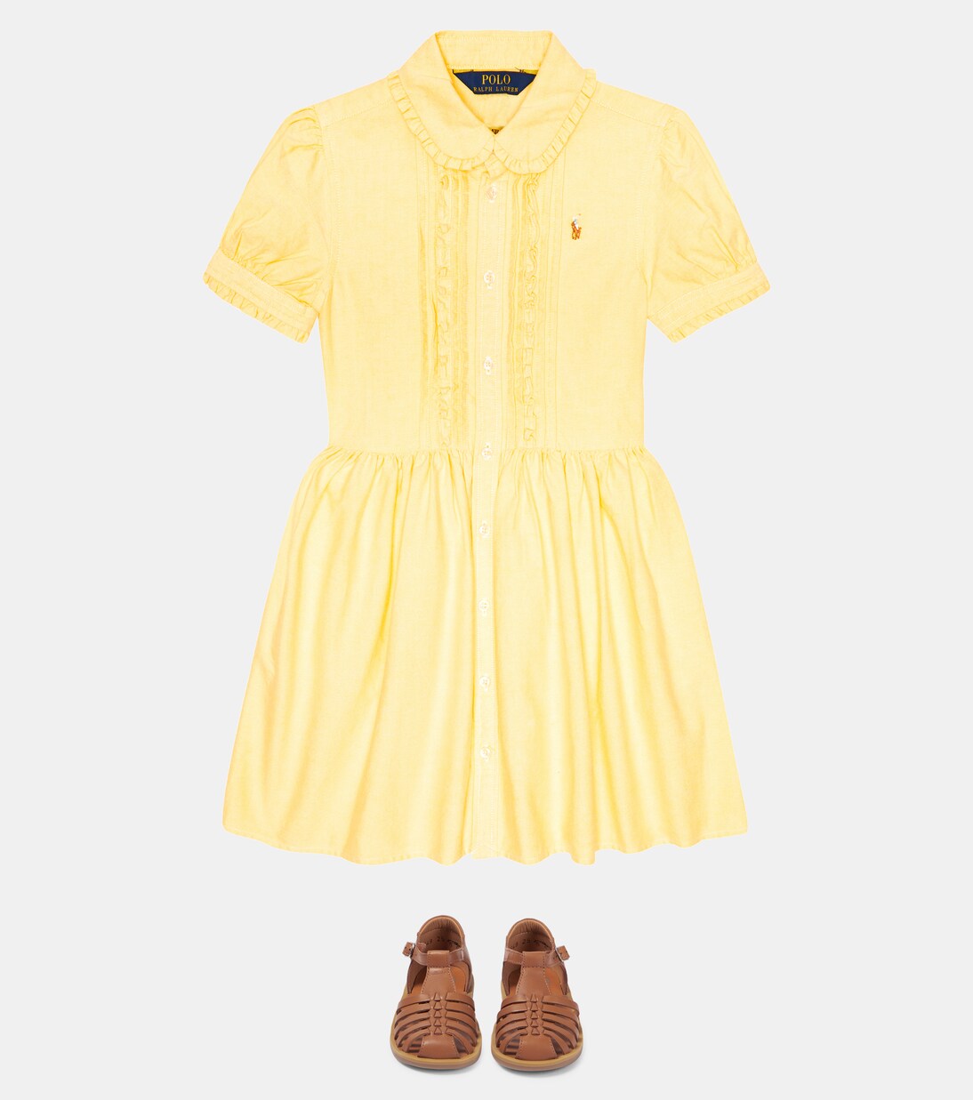 Poppy Pitti leather sandals | Pom d'Api