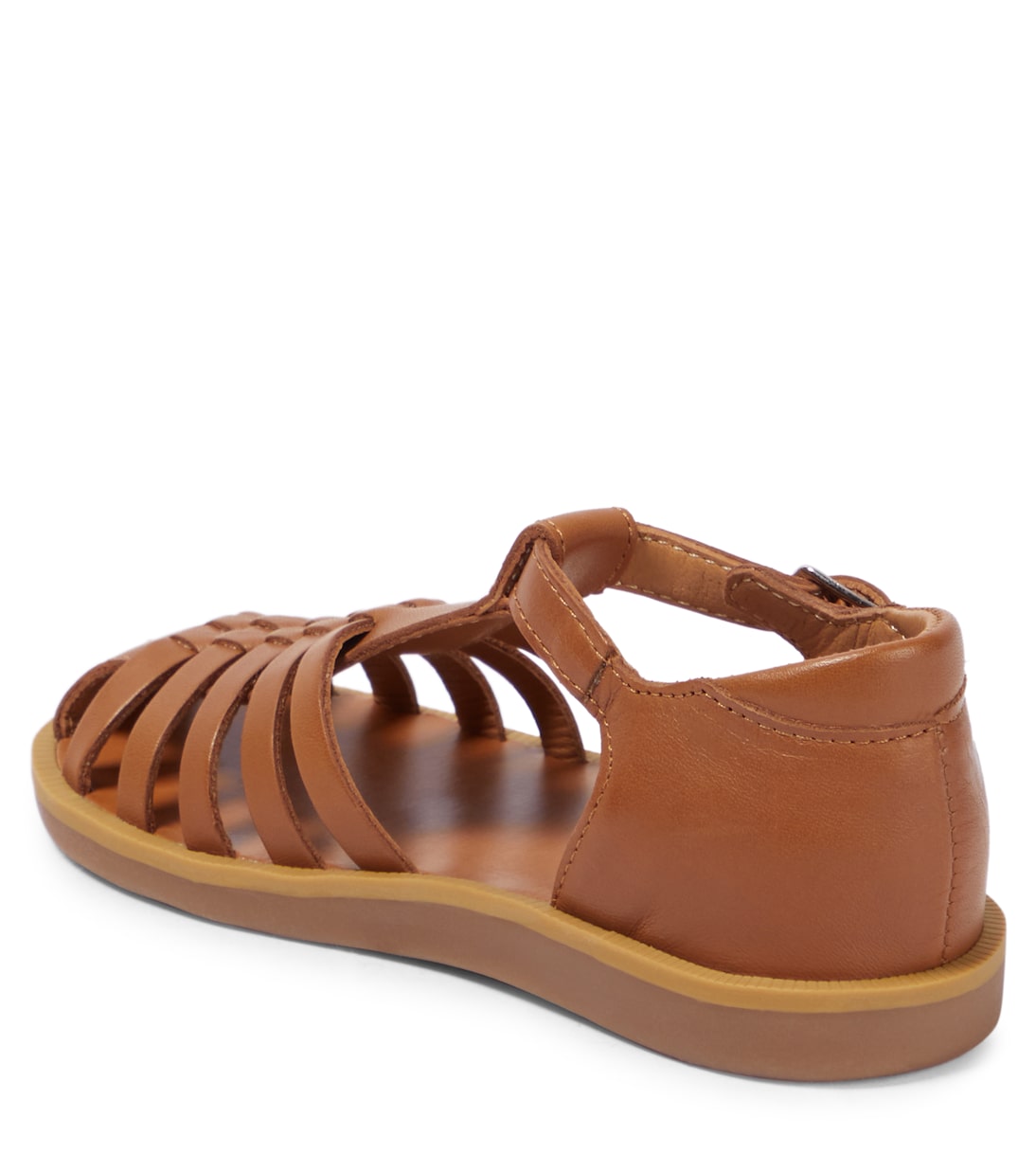 Poppy Pitti leather sandals | Pom d'Api