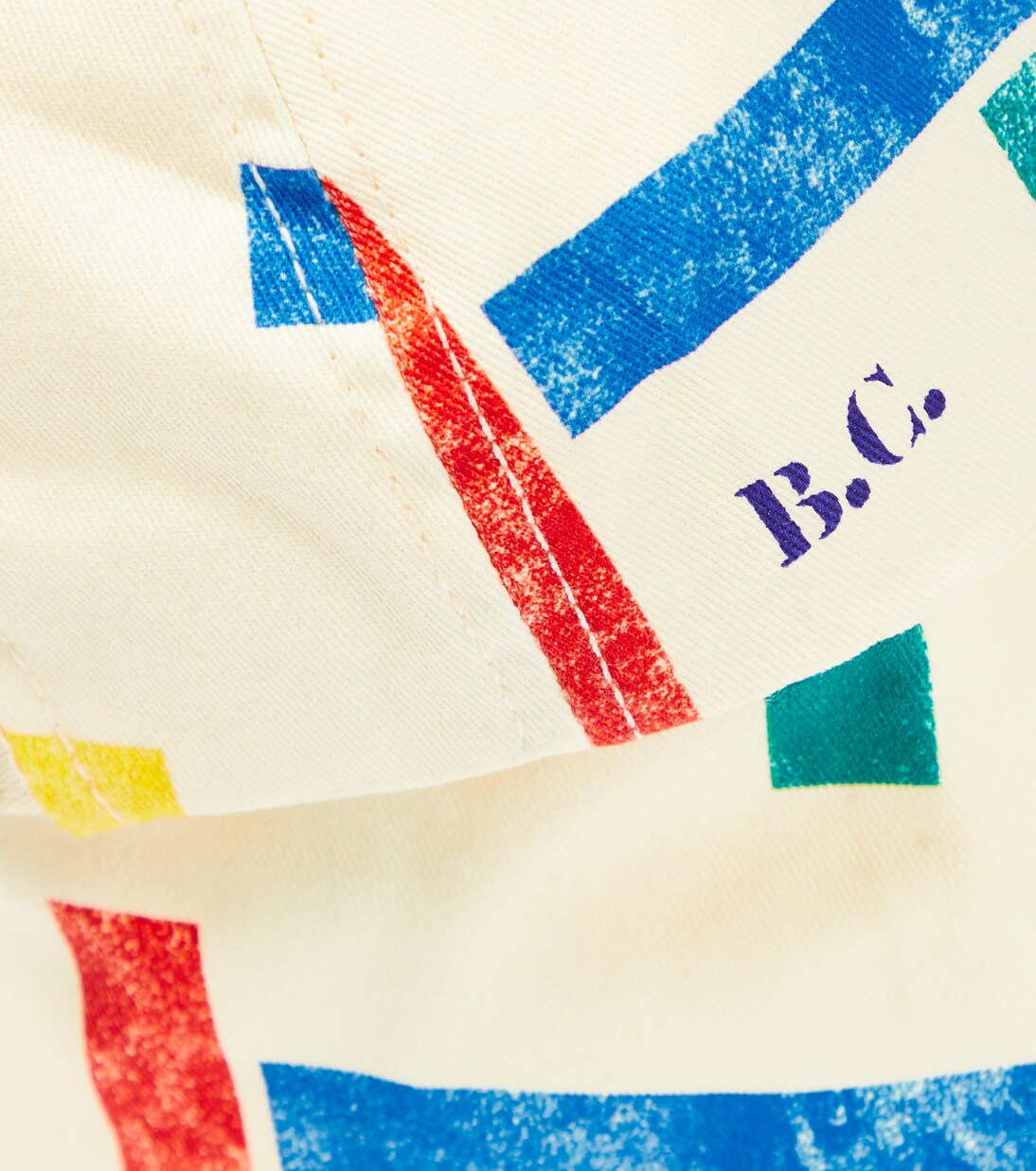 Printed cotton canvas cap | Bobo Choses