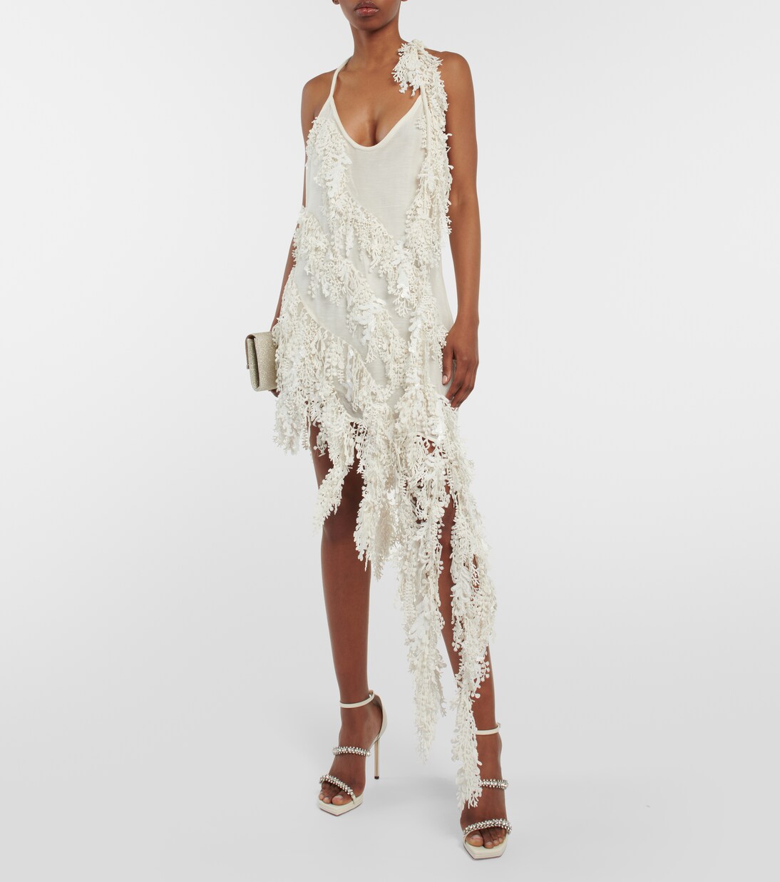 Bing 105 crystal-embellished sandals | Jimmy Choo