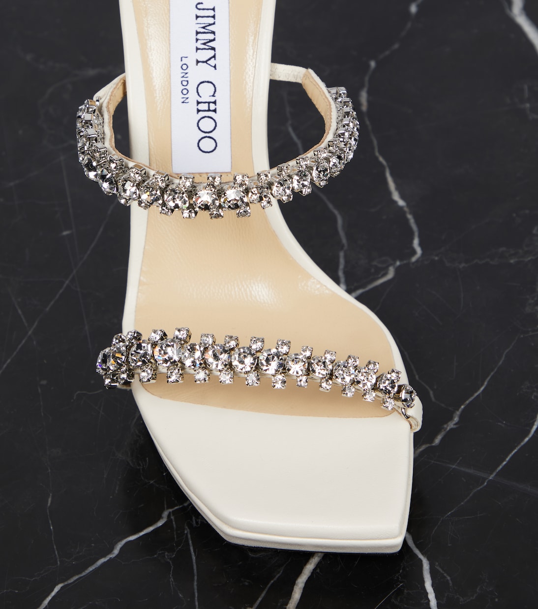 Bing 105 crystal-embellished sandals | Jimmy Choo