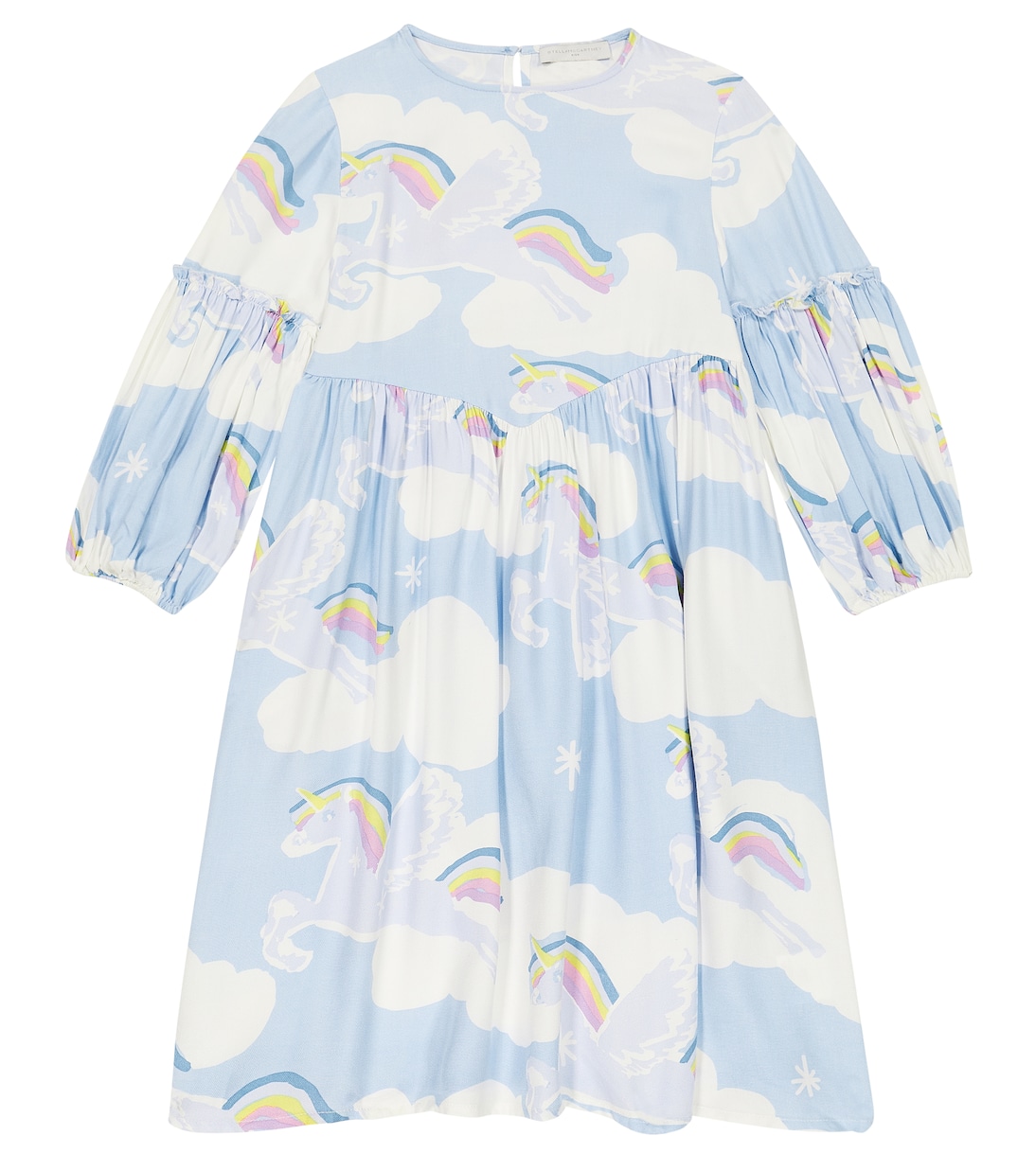 Printed smocked dress | Stella McCartney Kids