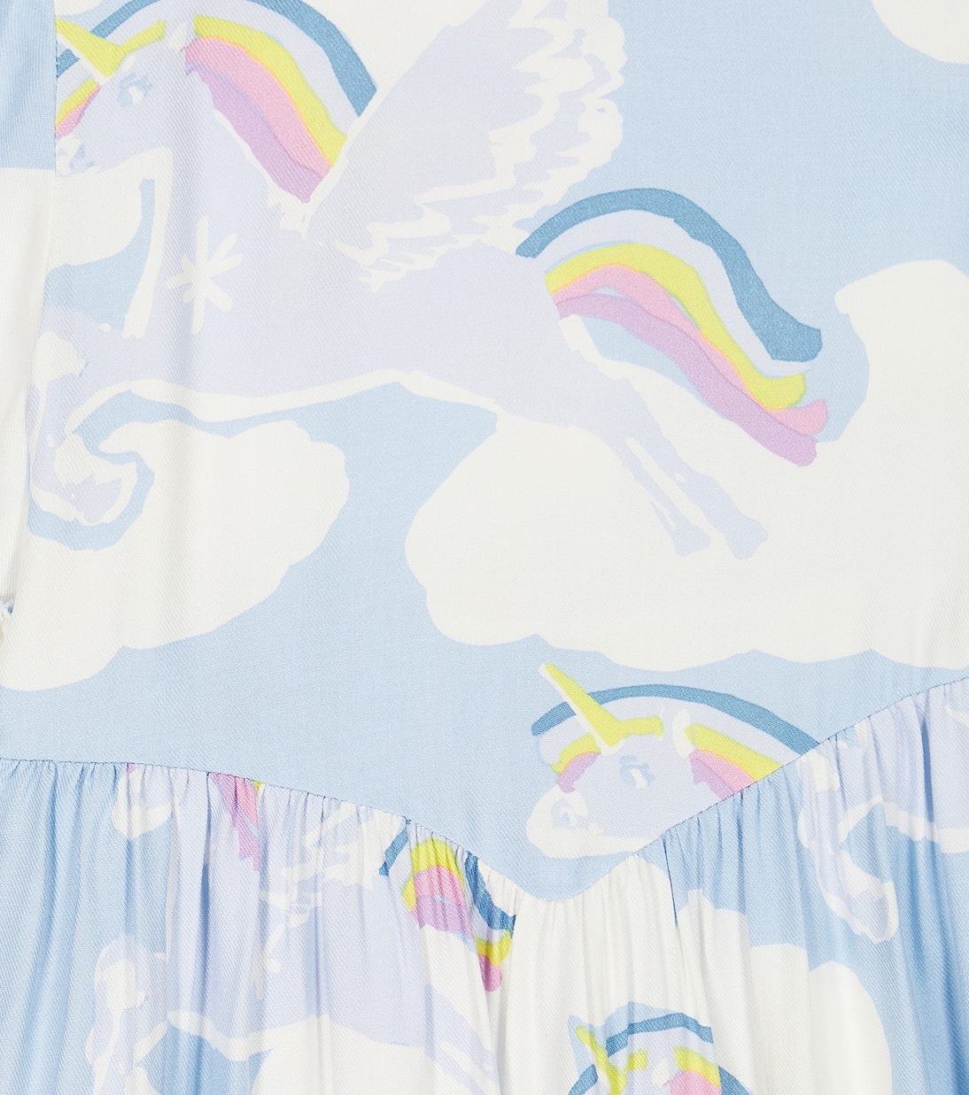 Printed smocked dress | Stella McCartney Kids