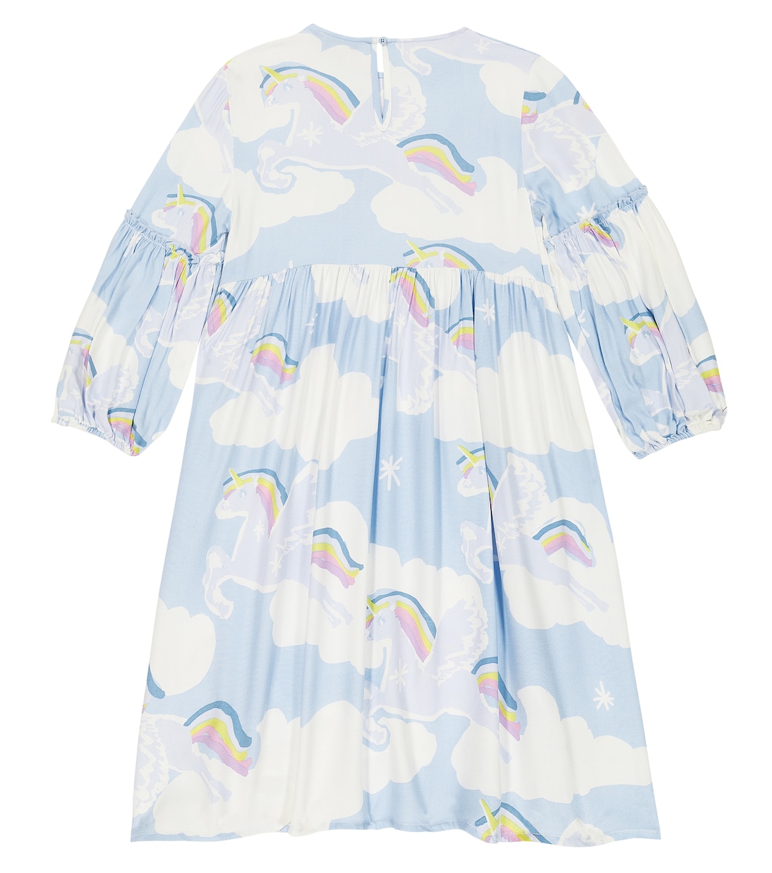 Printed smocked dress | Stella McCartney Kids