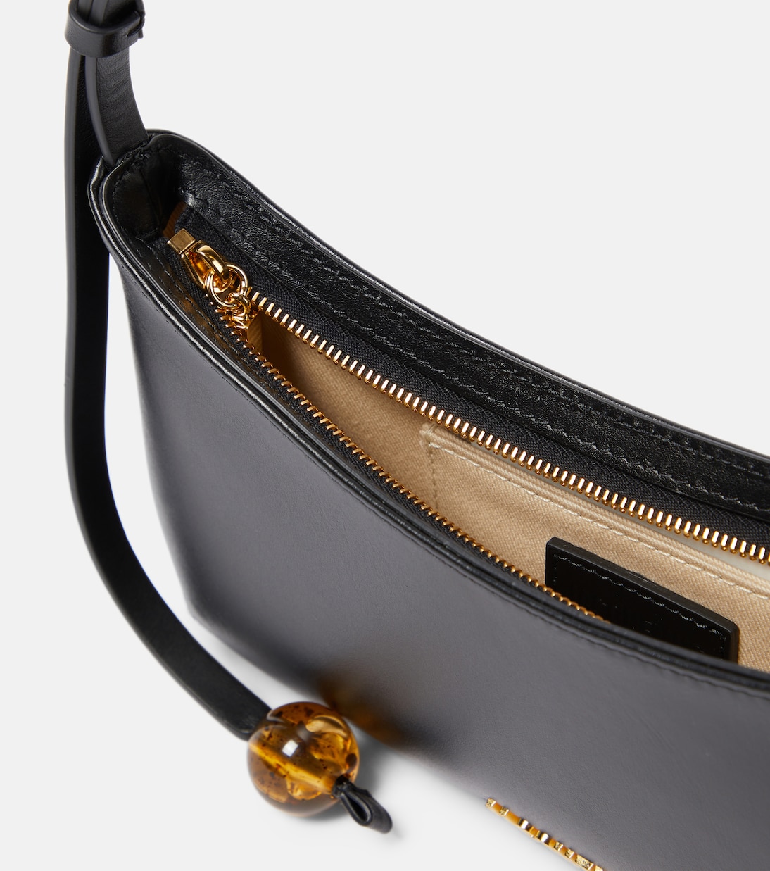 Le Bisou Perle Small leather shoulder bag | Jacquemus