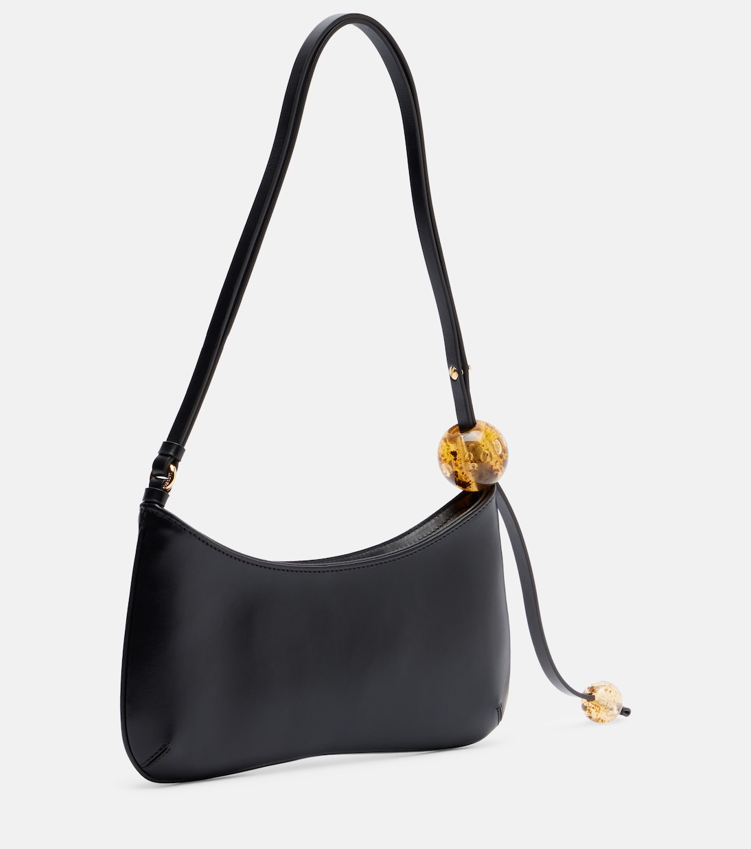 Le Bisou Perle Small leather shoulder bag | Jacquemus