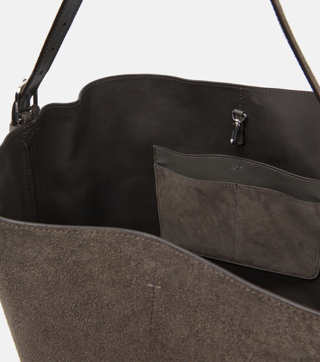 Tote Bag aus Veloursleder | Toteme
