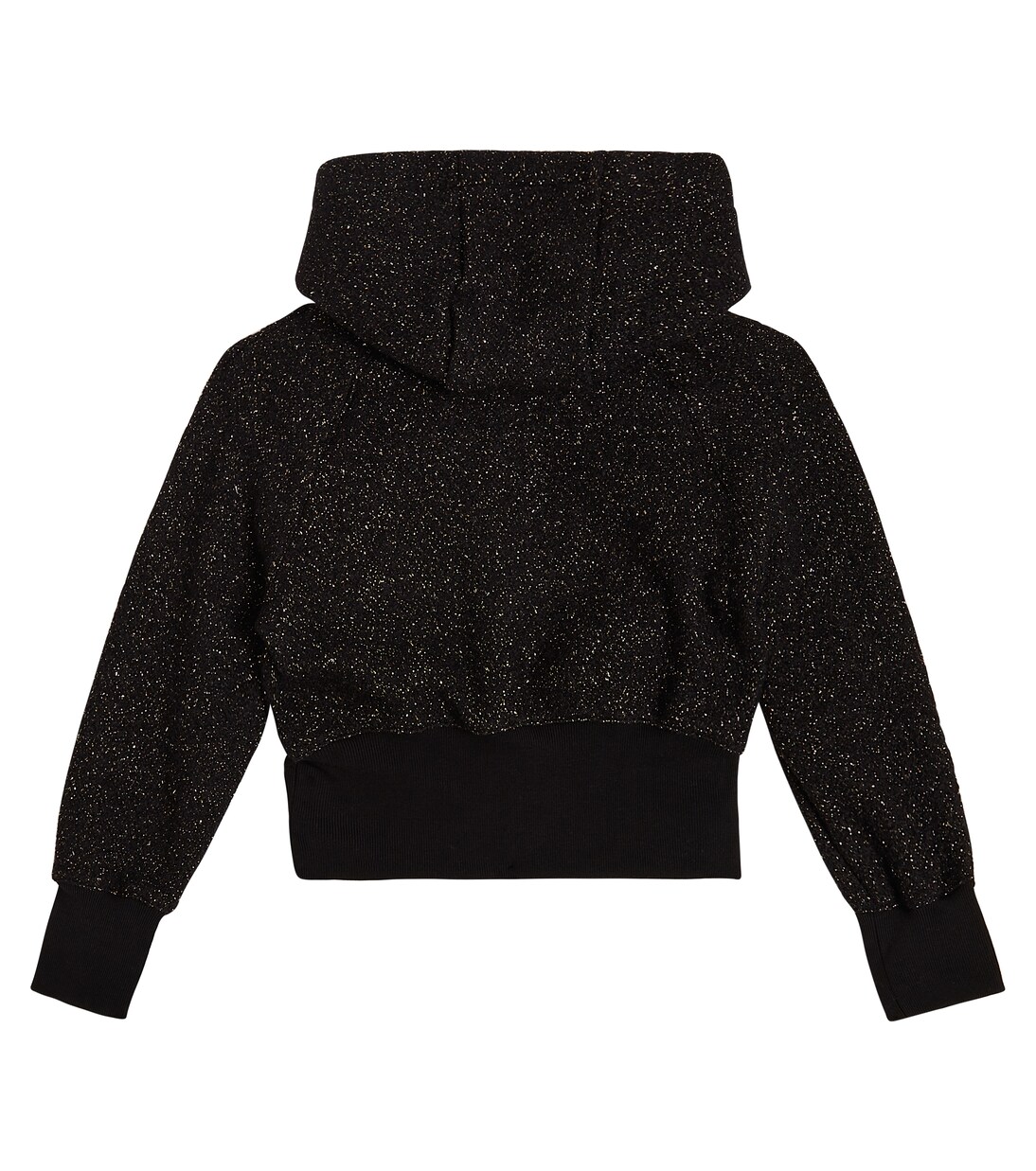 Cotton and wool-blend hoodie | Balmain Kids