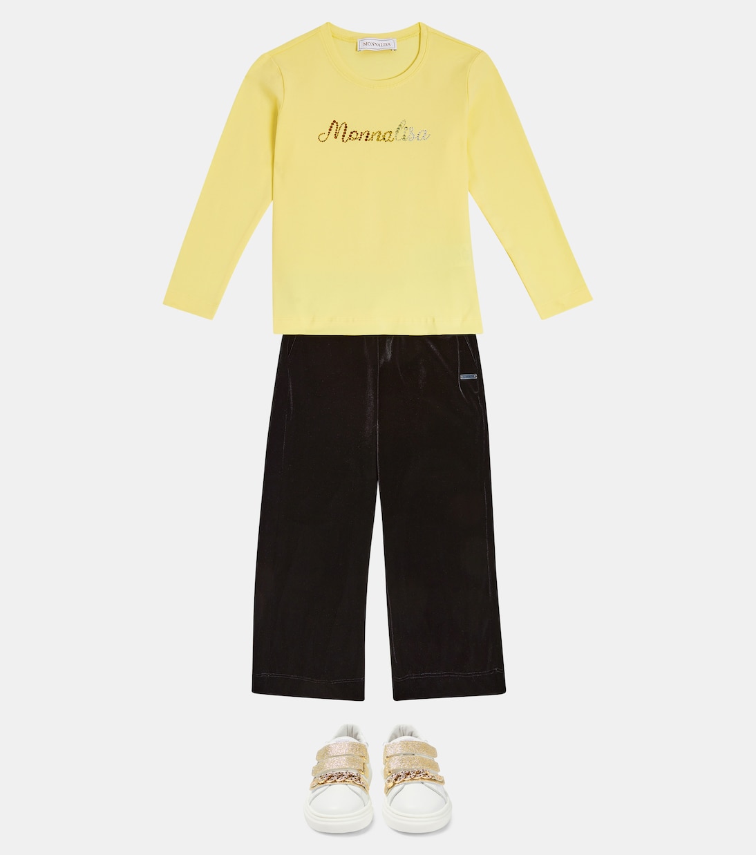 Logo cotton top | Monnalisa