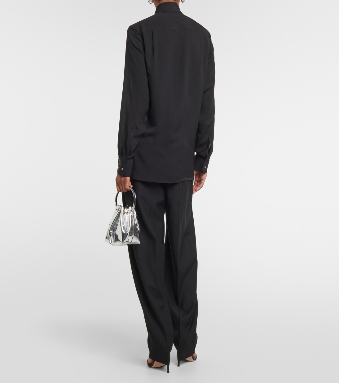 Blouse en soie mélangée | Elie Saab