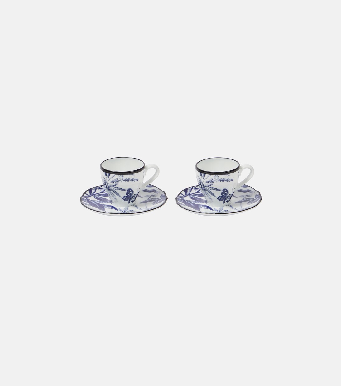 Herbarium set of teacup and saucer | Gucci