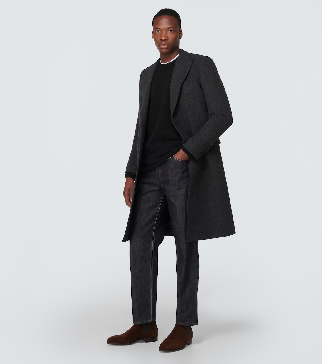 Wool-blend overcoat | Dolce&Gabbana