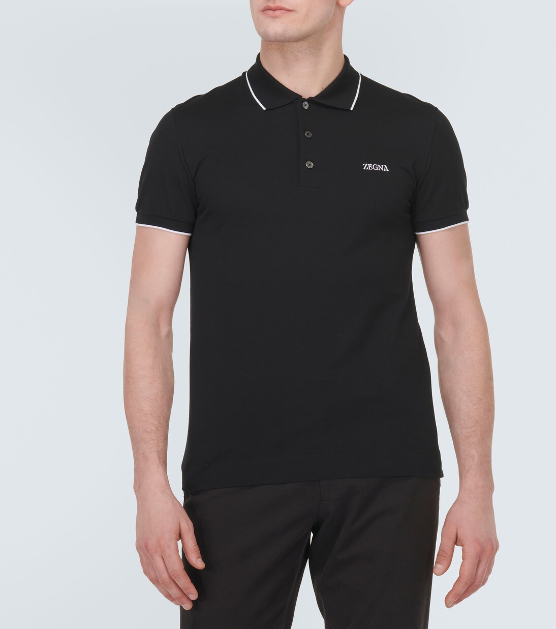 Polohemd aus einem Baumwollgemisch | Zegna