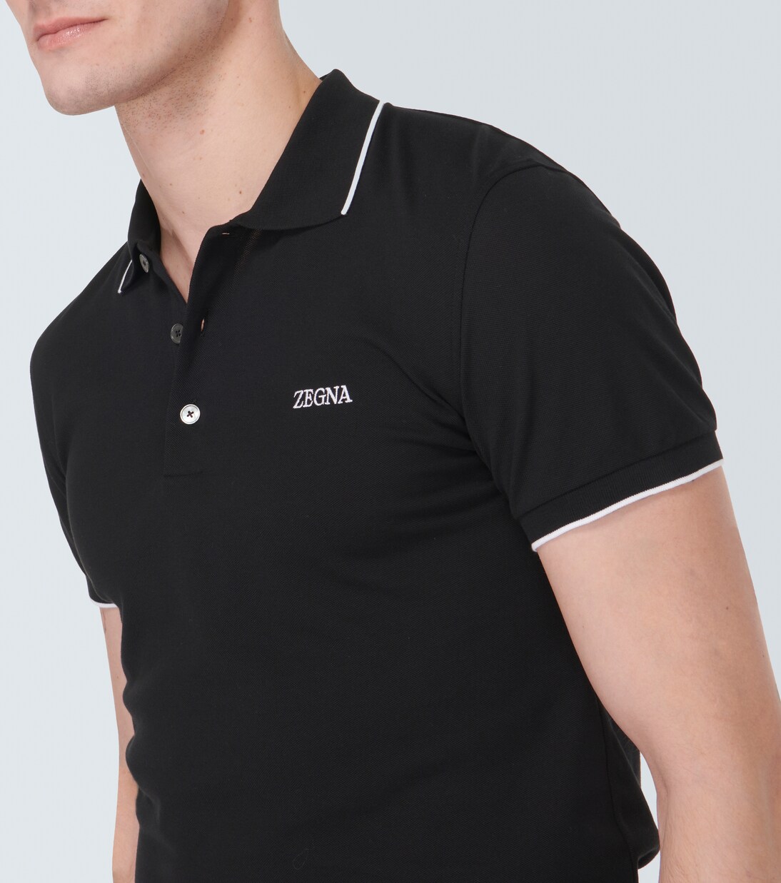 Polohemd aus einem Baumwollgemisch | Zegna