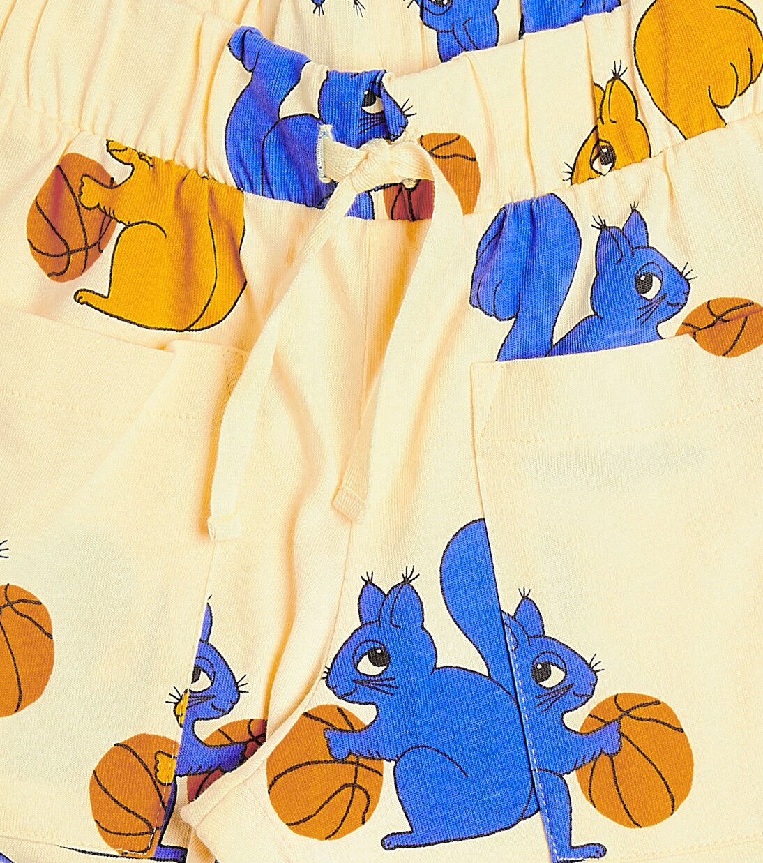 Squirrels cotton jersey sweatpants | Mini Rodini