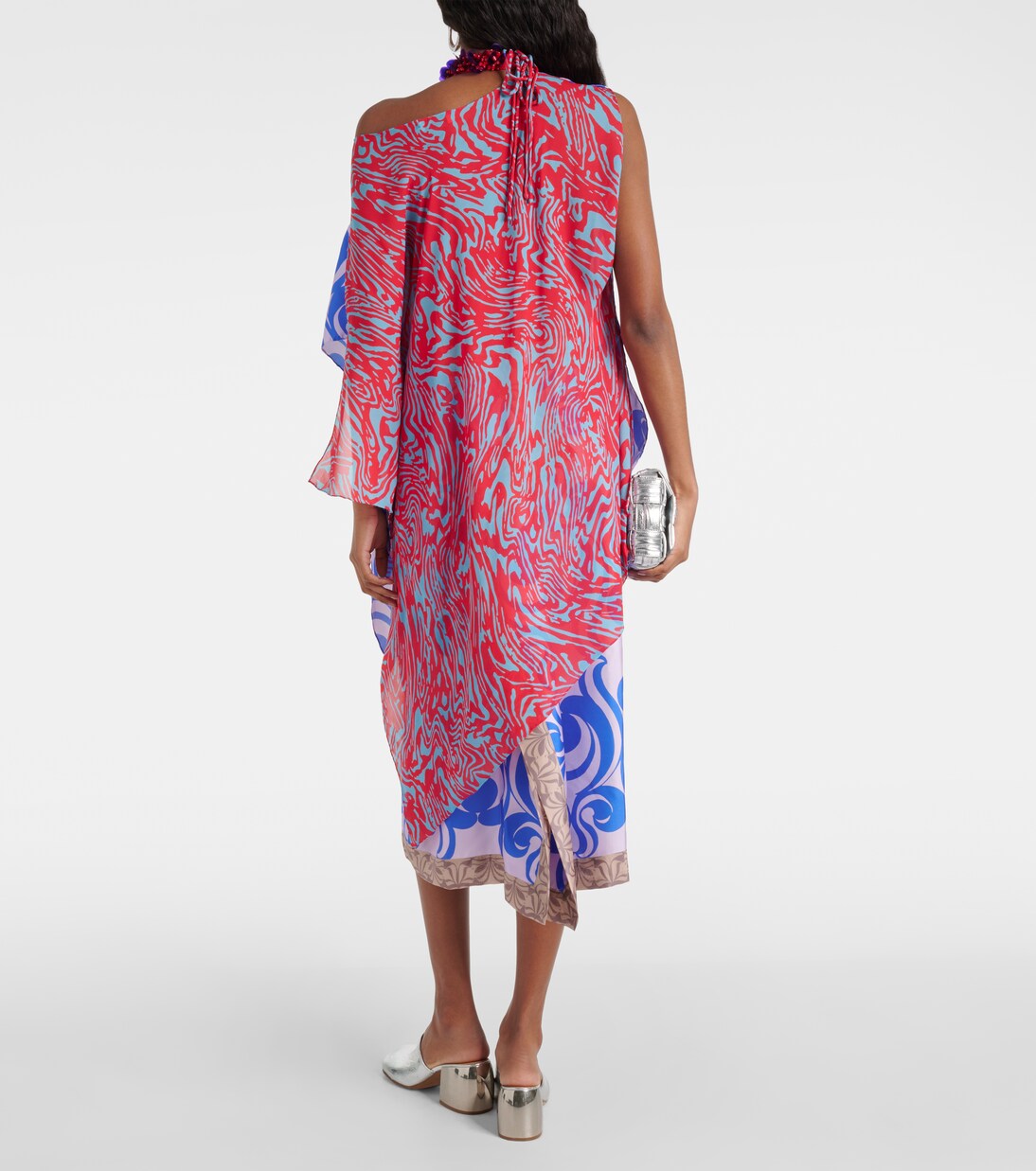 Blusa in misto seta con stampa | Dries Van Noten