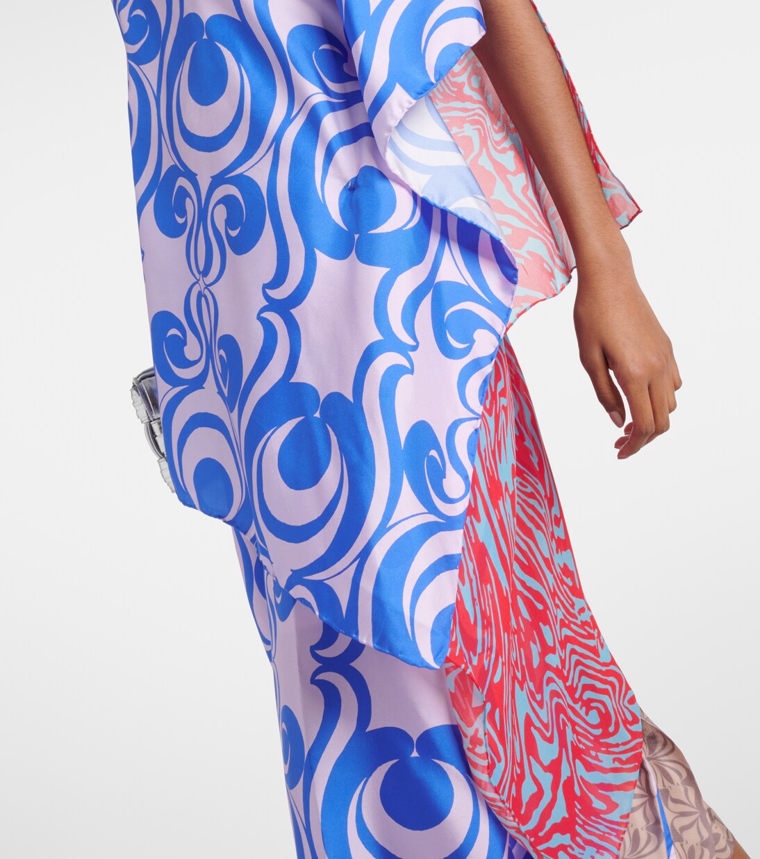 Blusa in misto seta con stampa | Dries Van Noten