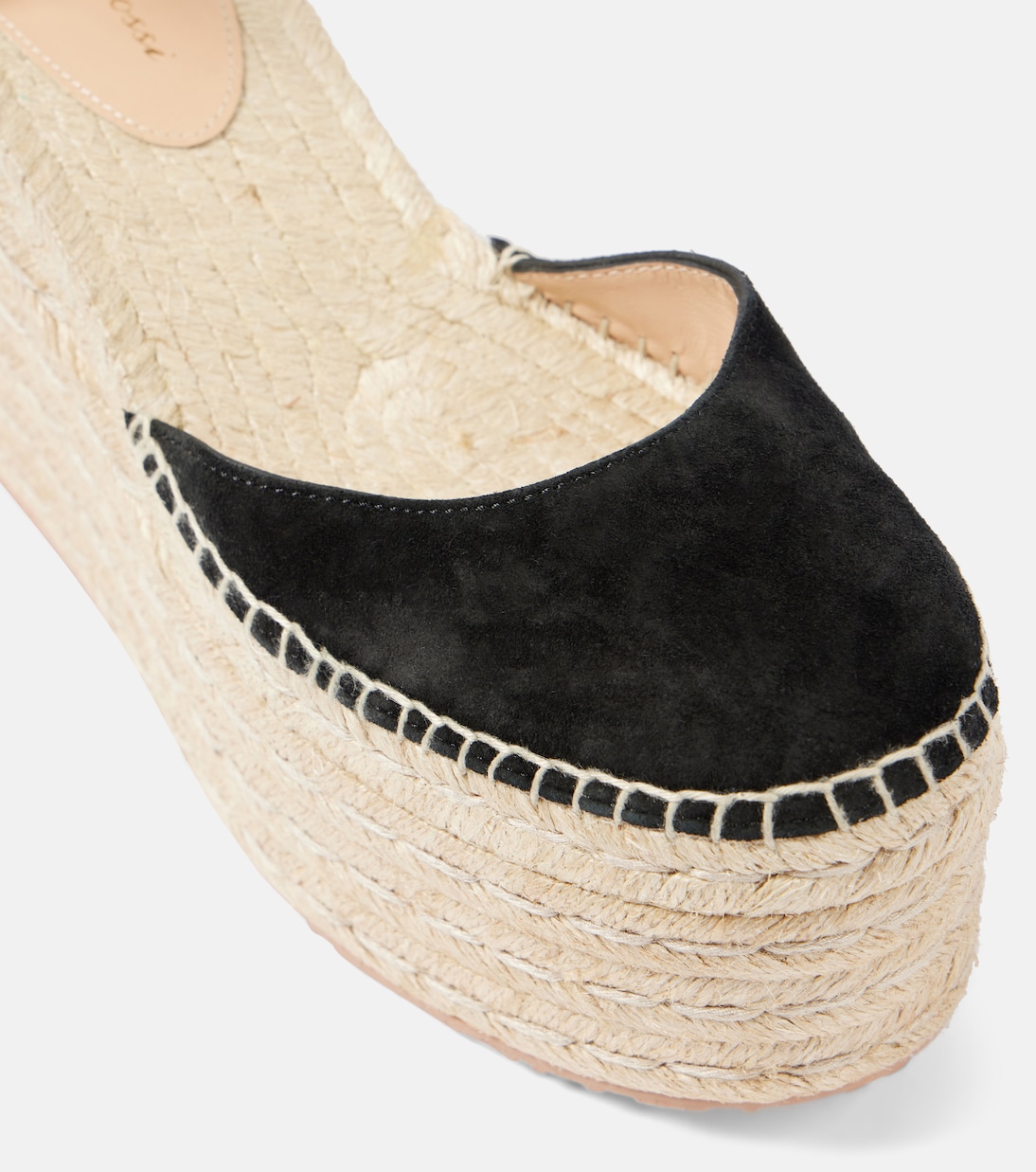 Espadrilles compensées en daim | Gianvito Rossi