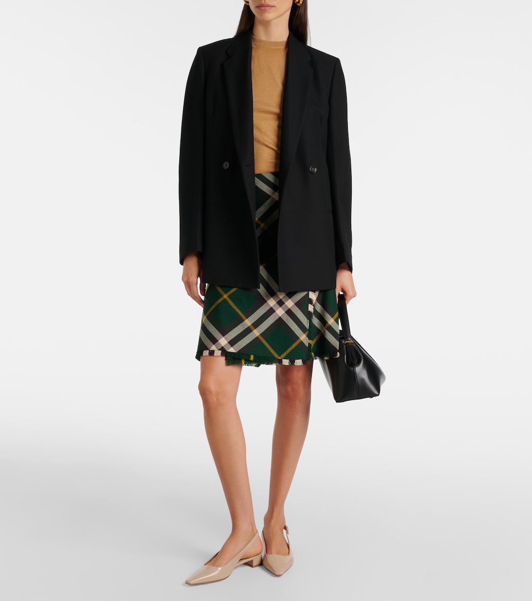 Lindsay 20 patent leather slingback flats | Gianvito Rossi