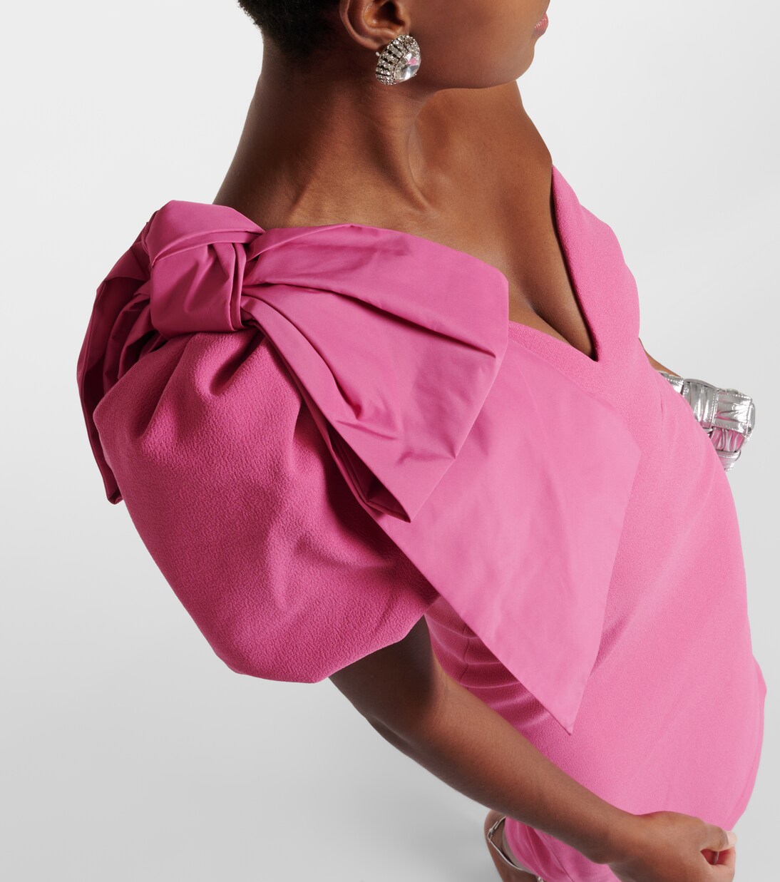 Robe midi Anais asymétrique | Rebecca Vallance