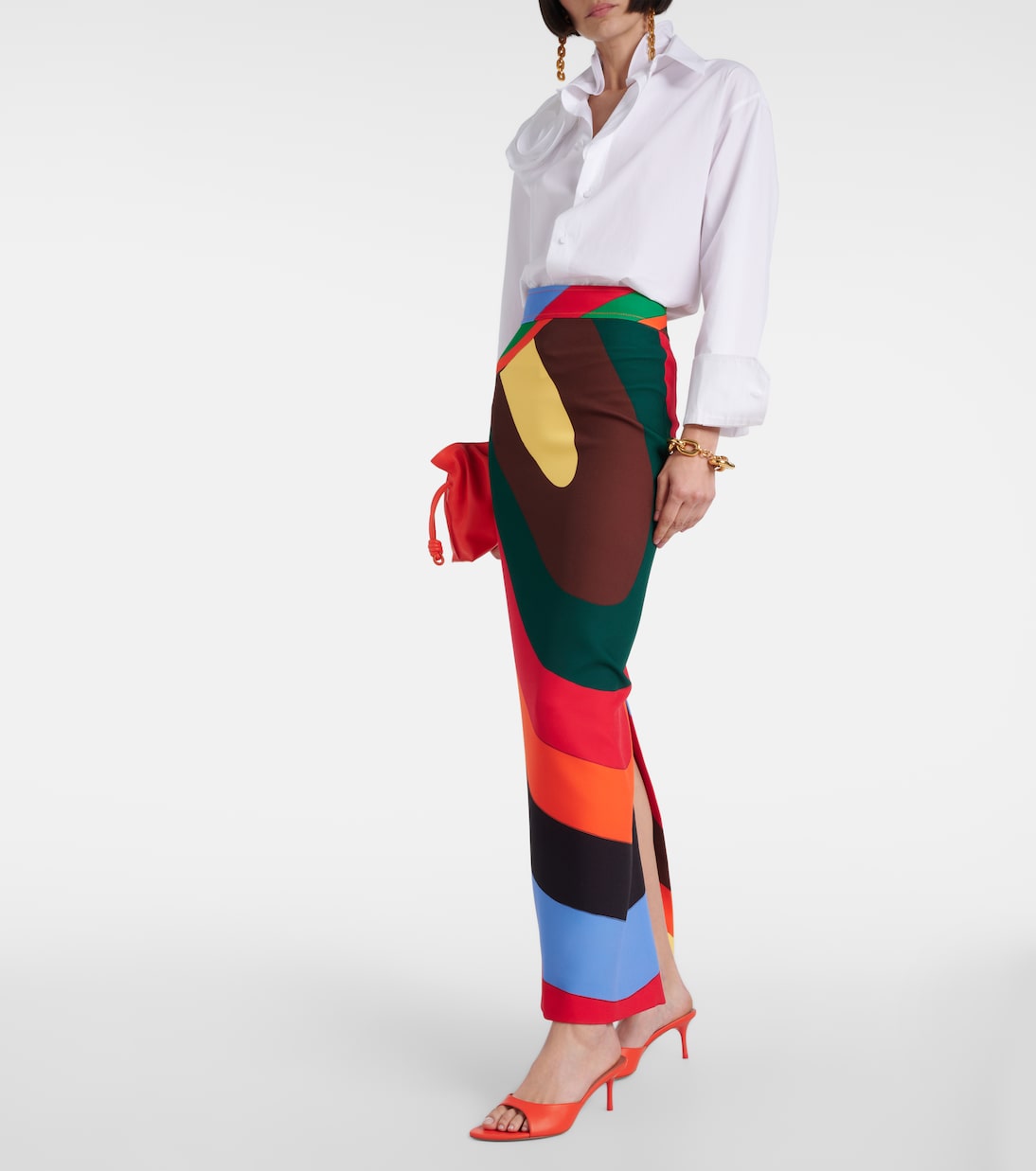 Pantoletten Jeanne 60 aus Leder | Amina Muaddi