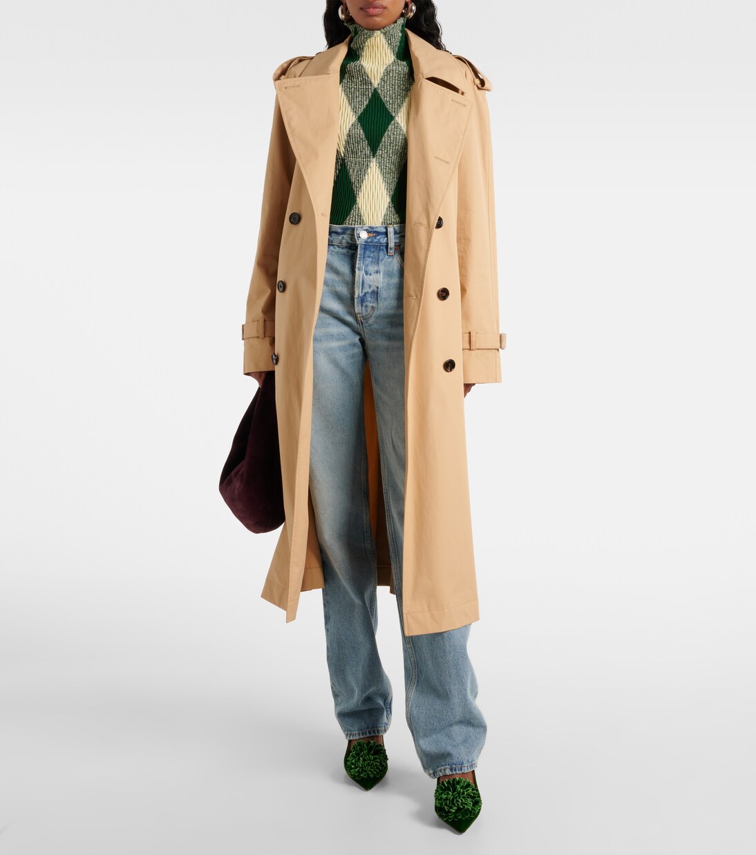 Escarpins Couturier Sling 65 en velours | Aquazzura