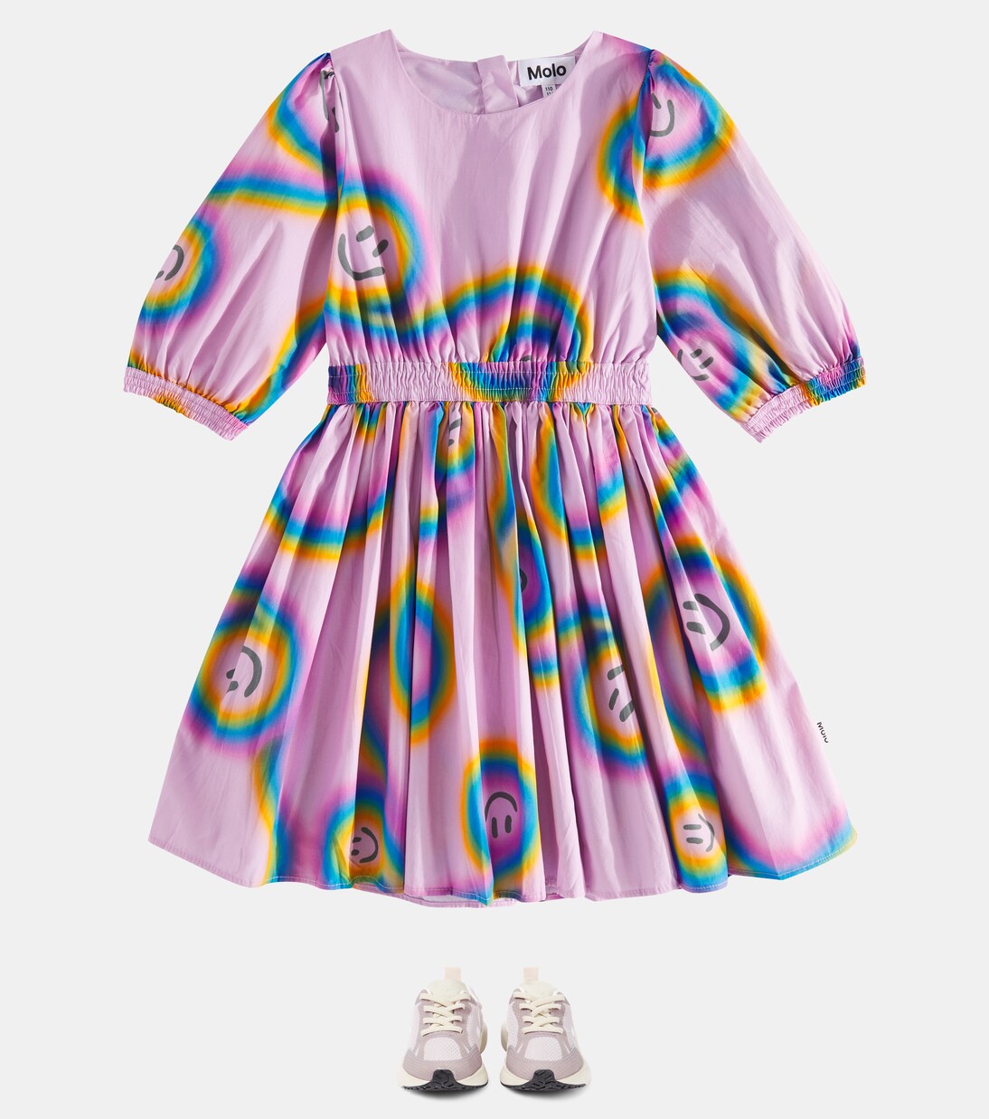 Robe Choly imprimée en coton | Molo