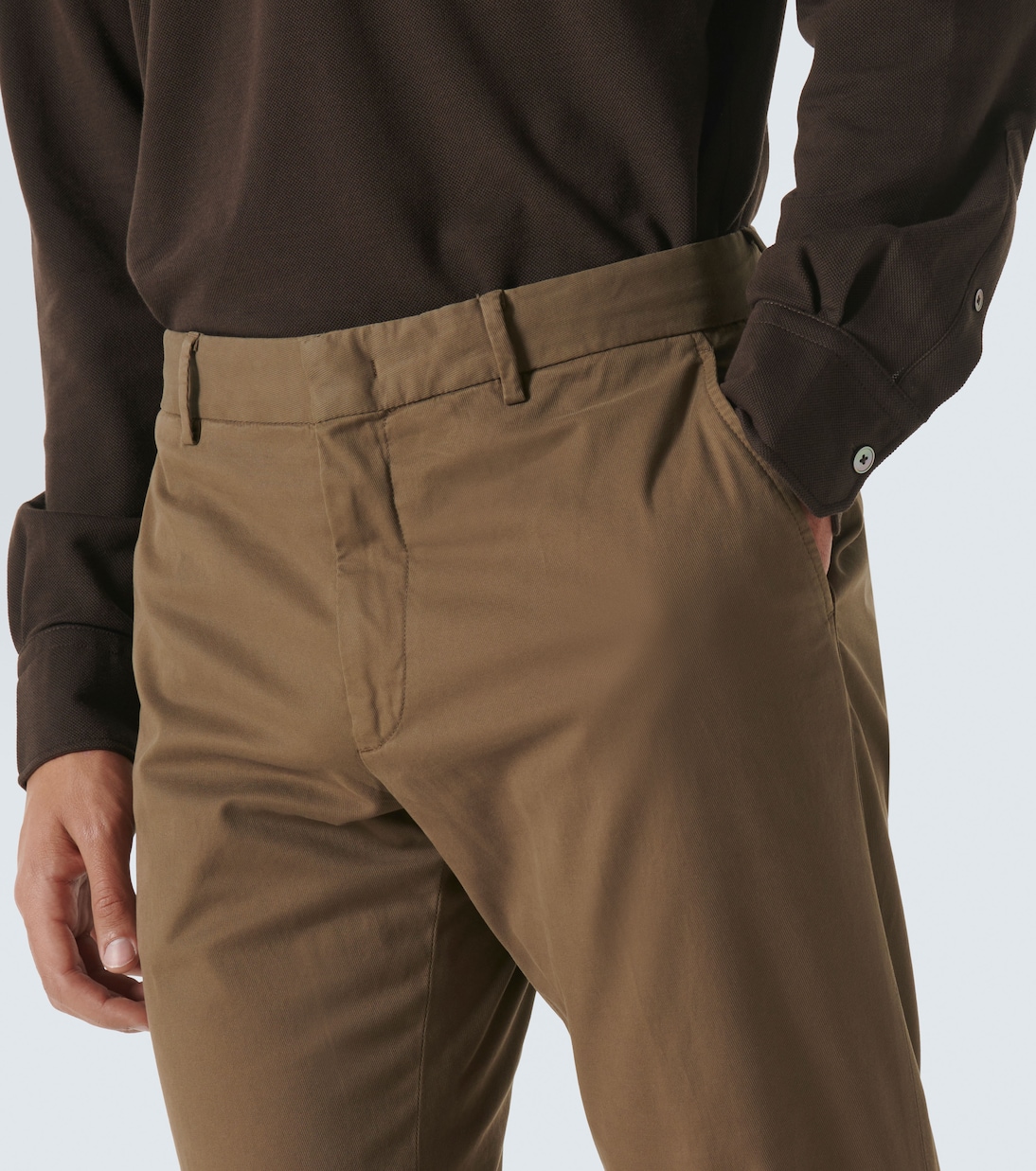 Pantaloni chino in misto cotone | Zegna