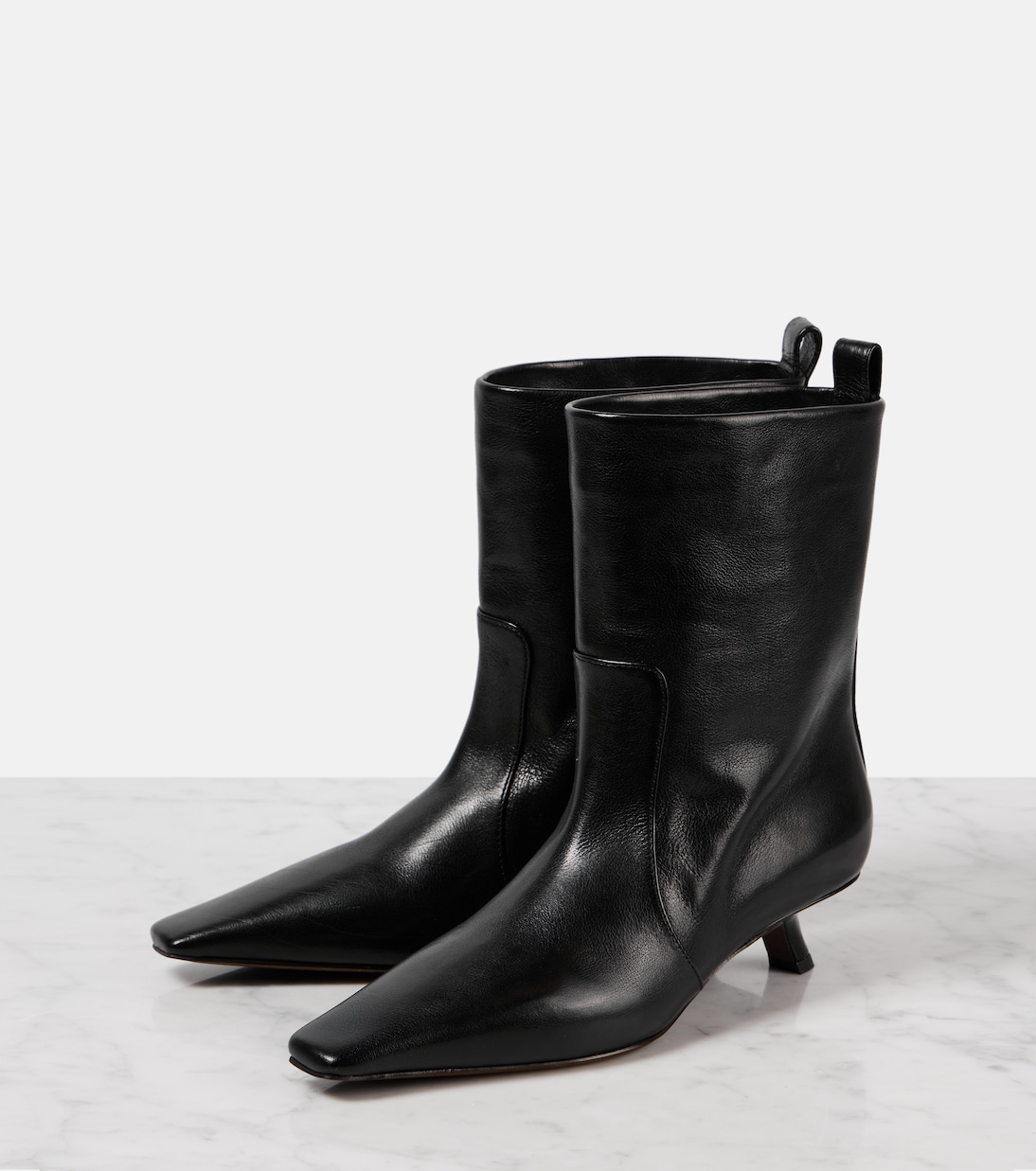 Ankle Boots aus Leder | Brunello Cucinelli