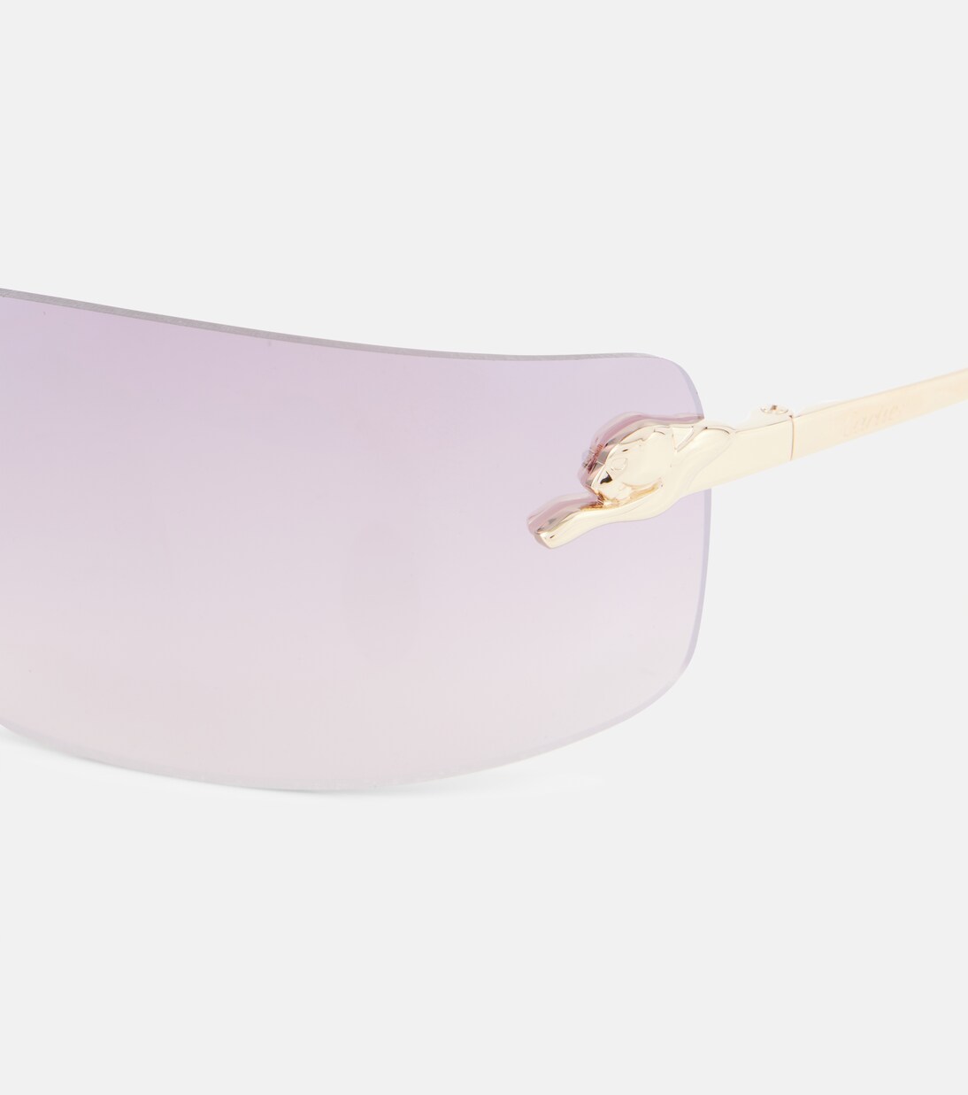 Panthère De Cartier rectangular sunglasses | Cartier Eyewear Collection