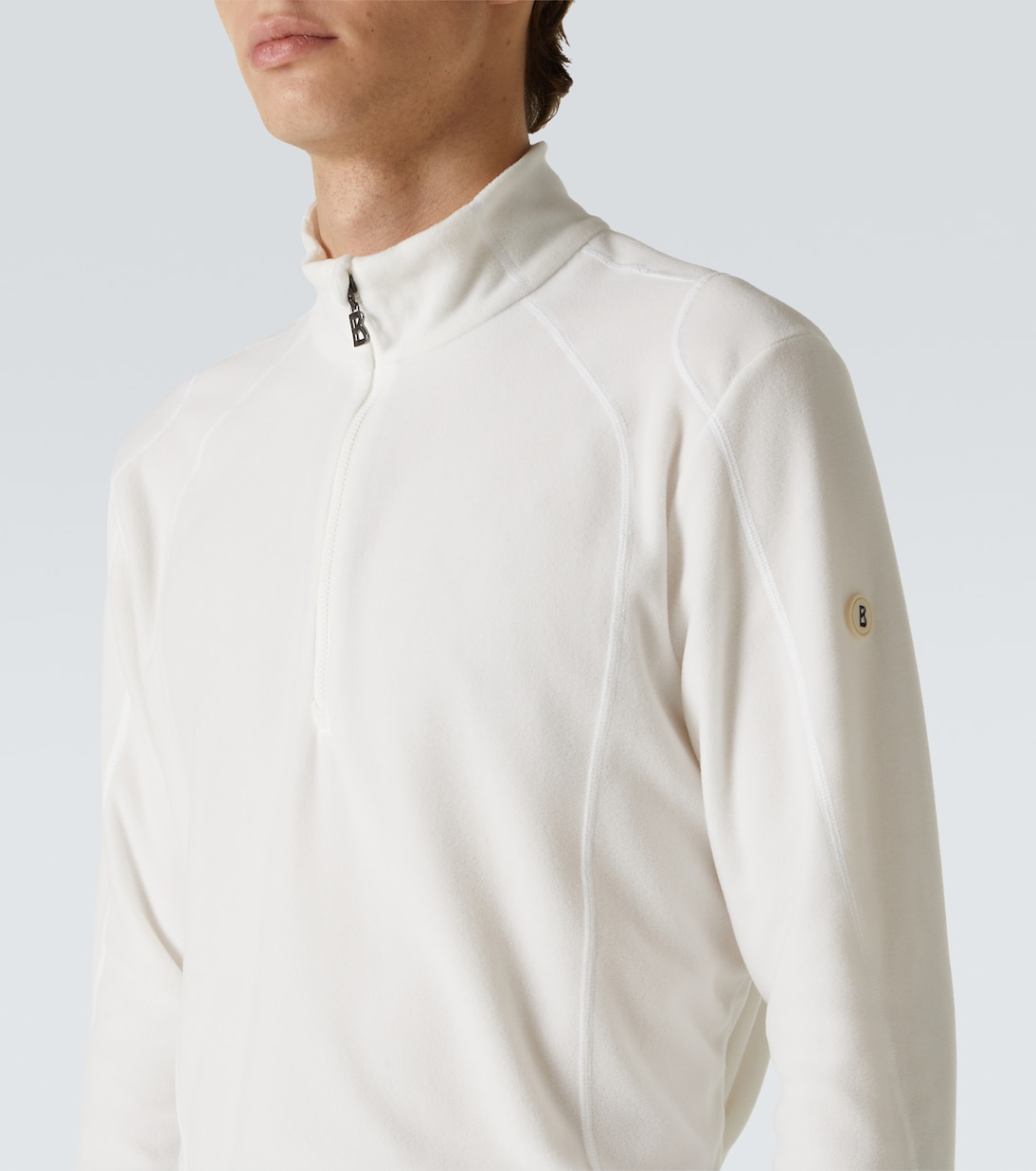 Harry fleece half-zipped sweater | Bogner